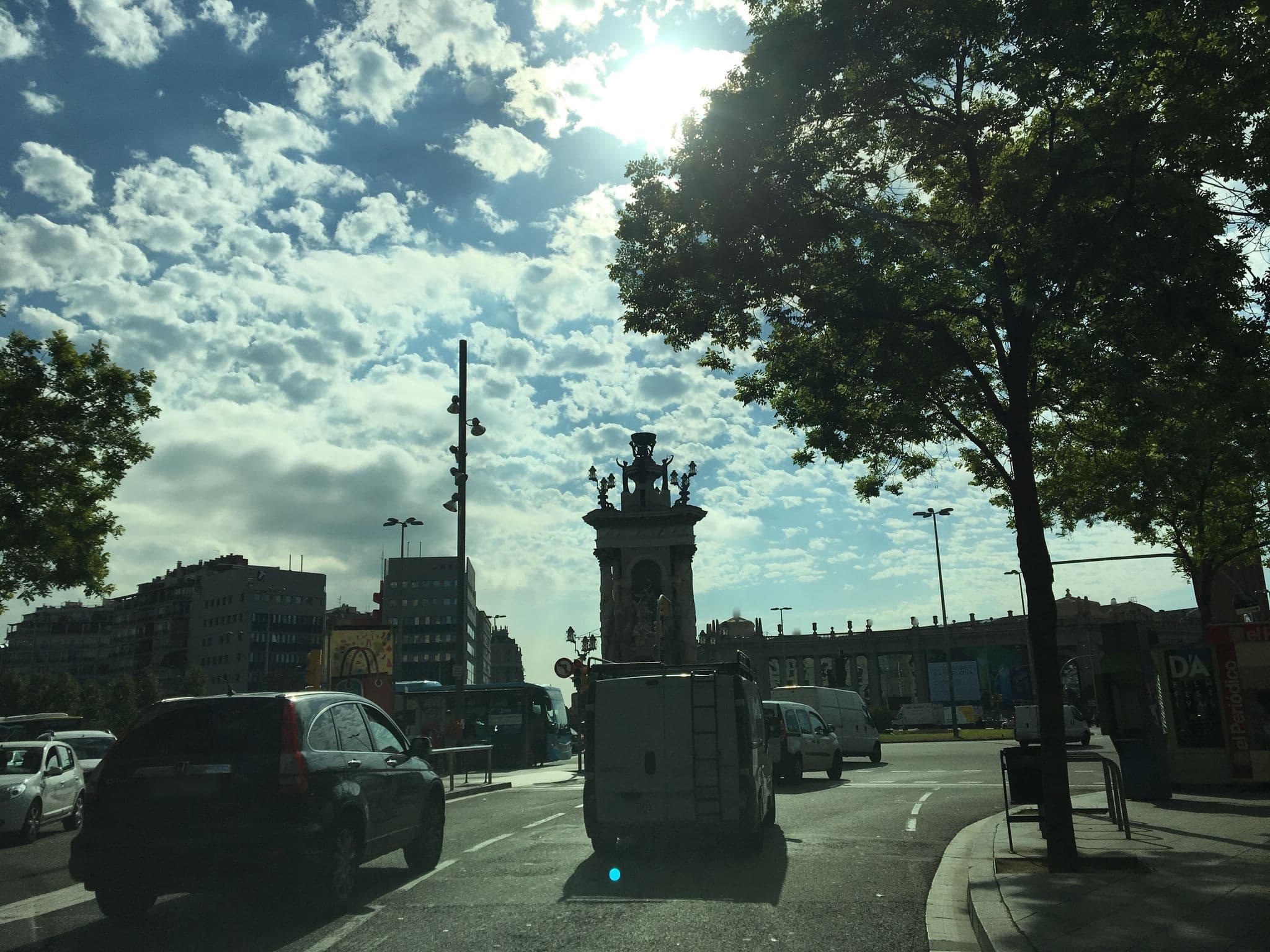 Street view near Hotel Catalonia Barcelona Plaza Gym, La Bordeta — © ccossio (CC BY-SA · Mapillary)
