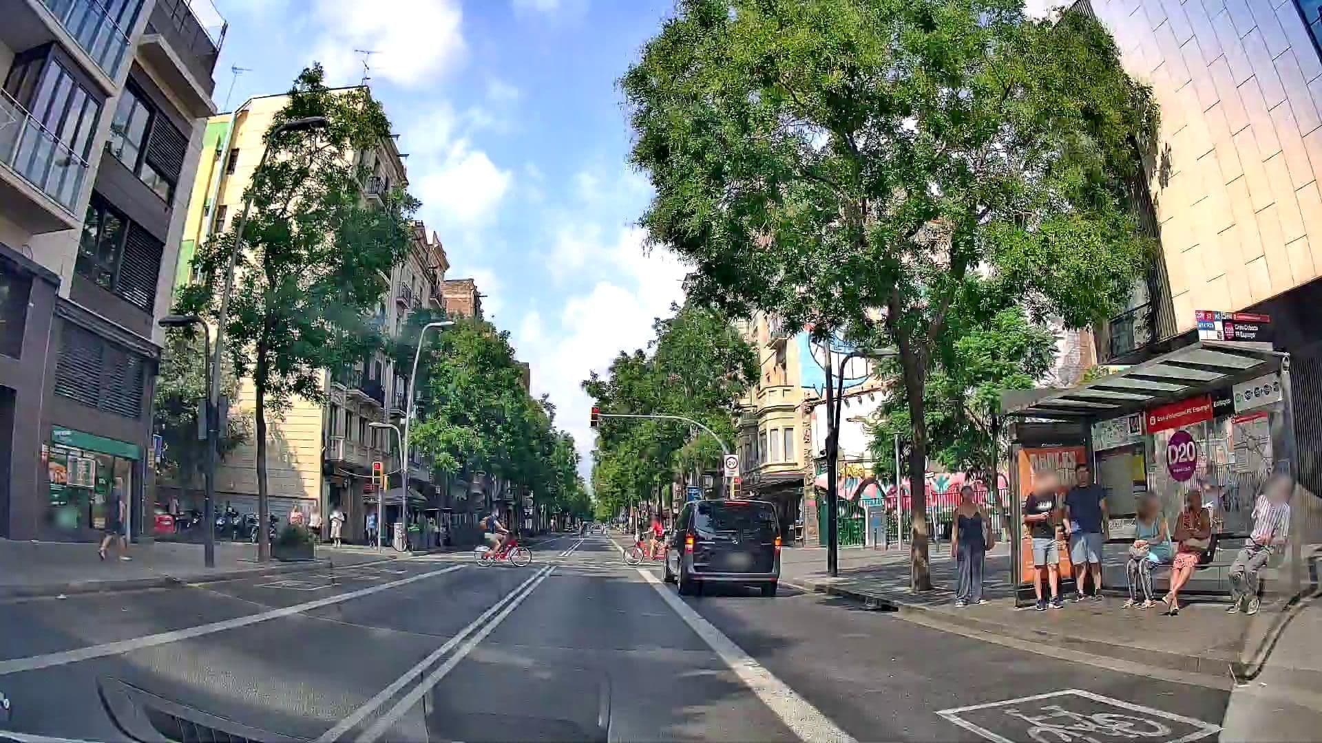 Street view near The Black & White #MWC11 Palace, La Bordeta — © m_esp_32 (CC BY-SA · Mapillary)