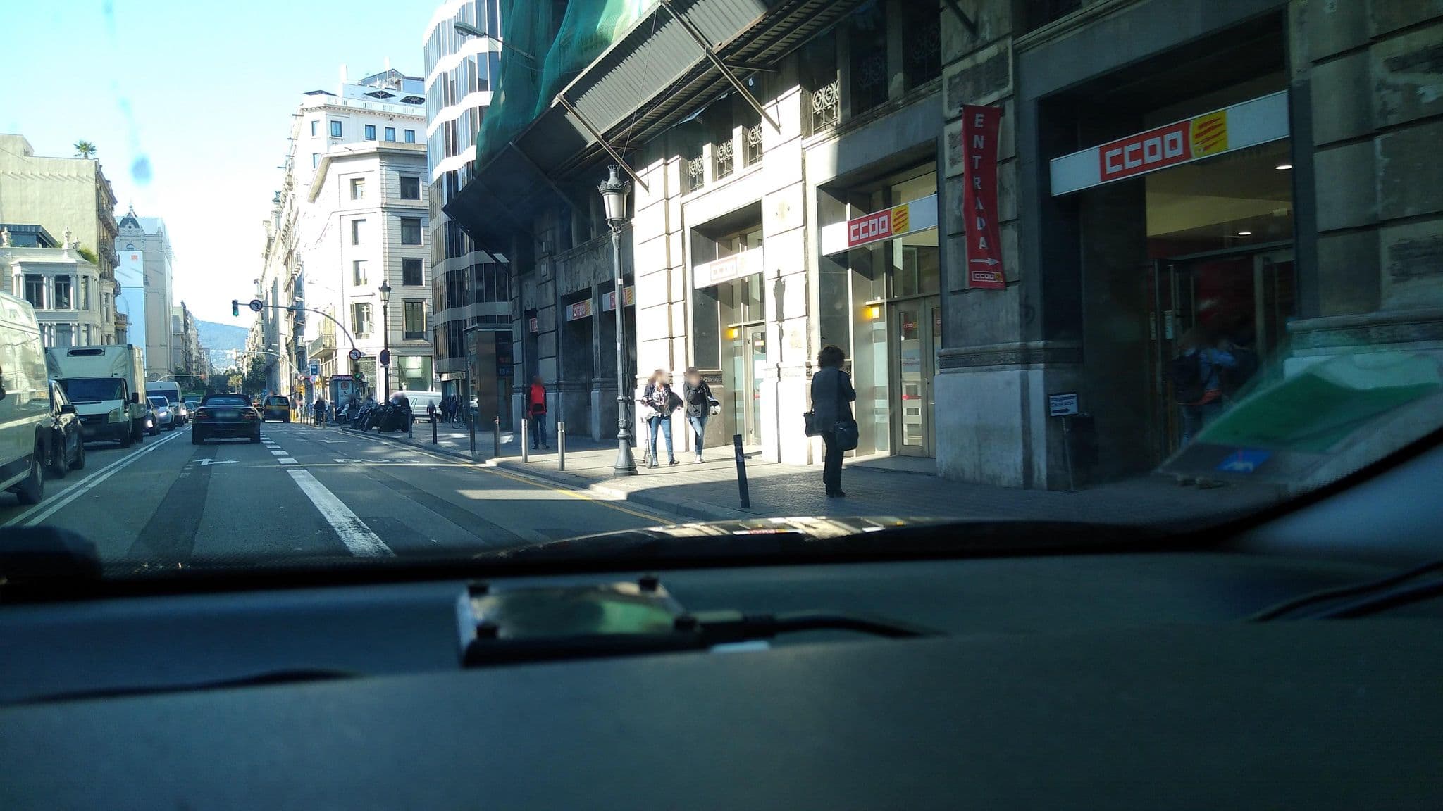 Street view near Cel Barcelona, Sant Pere, Santa Caterina i La Ribera — © rhum (CC BY-SA · Mapillary)
