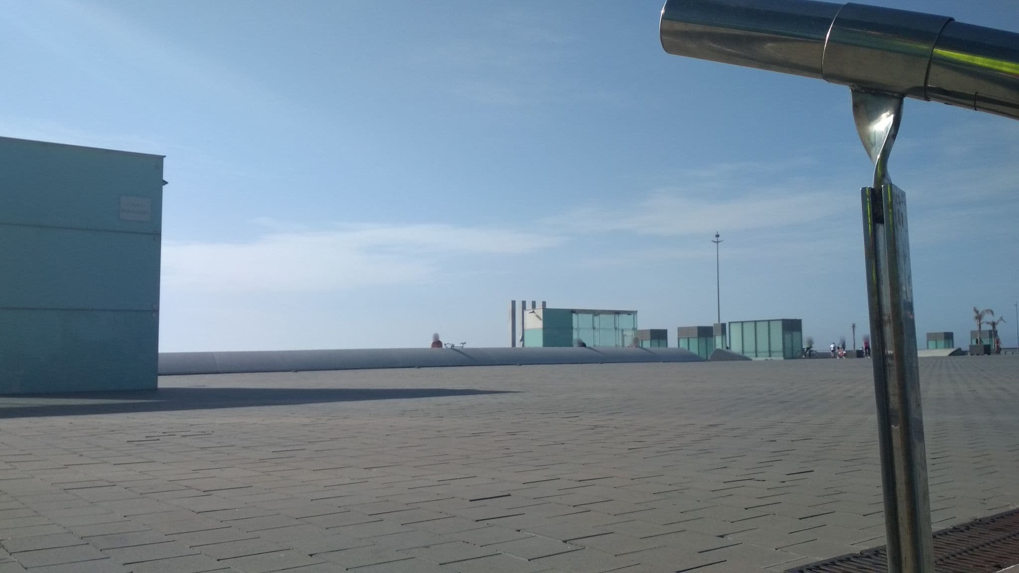 Street view near W Barcelona, Plaça Rosa Del Vents 1, Final, Pg. de Joan de Borbó, 08039 Barcelona, إسبانيا, la Barceloneta — © toniserra (CC BY-SA · Mapillary)