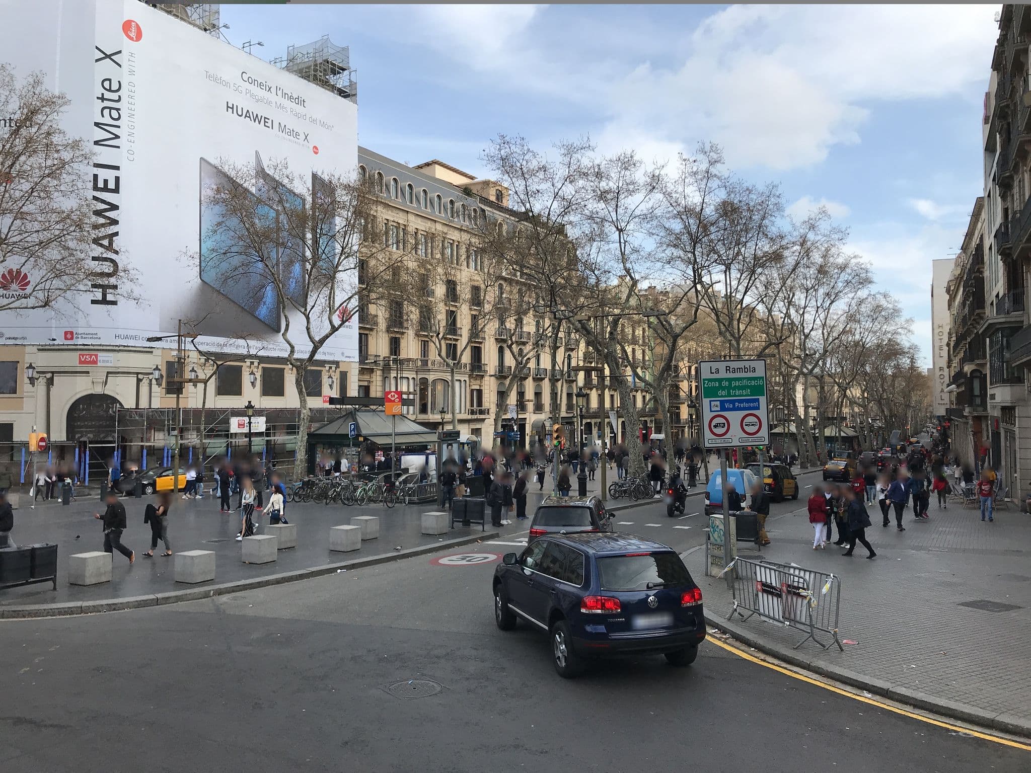 Street view near Hotel Medium Monegal, el Raval — © ugz (CC BY-SA · Mapillary)