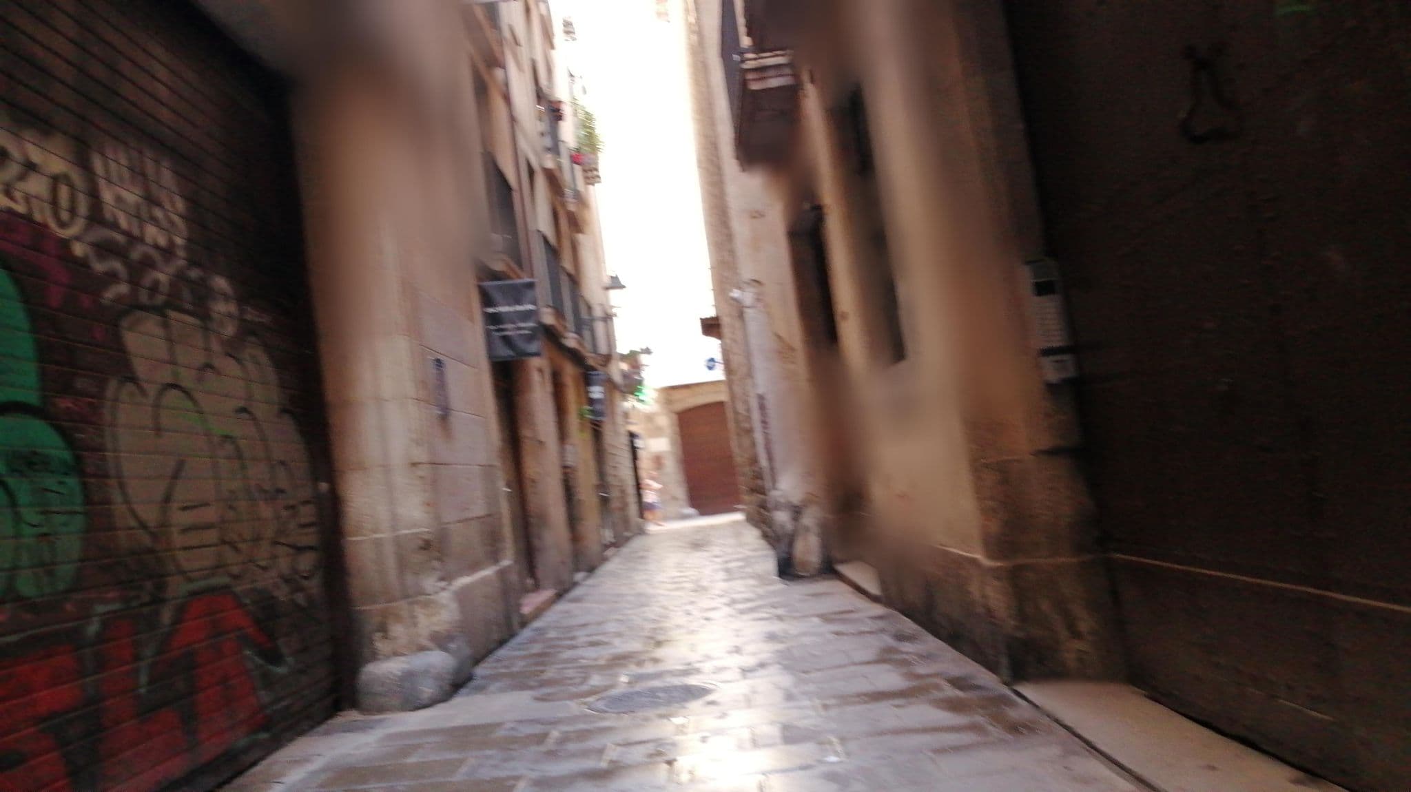 Street view near BCN Gotic, Sant Pere, Santa Caterina i La Ribera — © alememex (CC BY-SA · Mapillary)