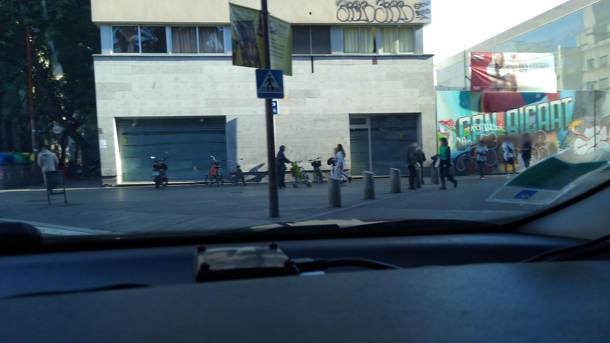 Street view near Be Mar Hostel - Barcelona, el Raval — © rhum (CC BY-SA · Mapillary)