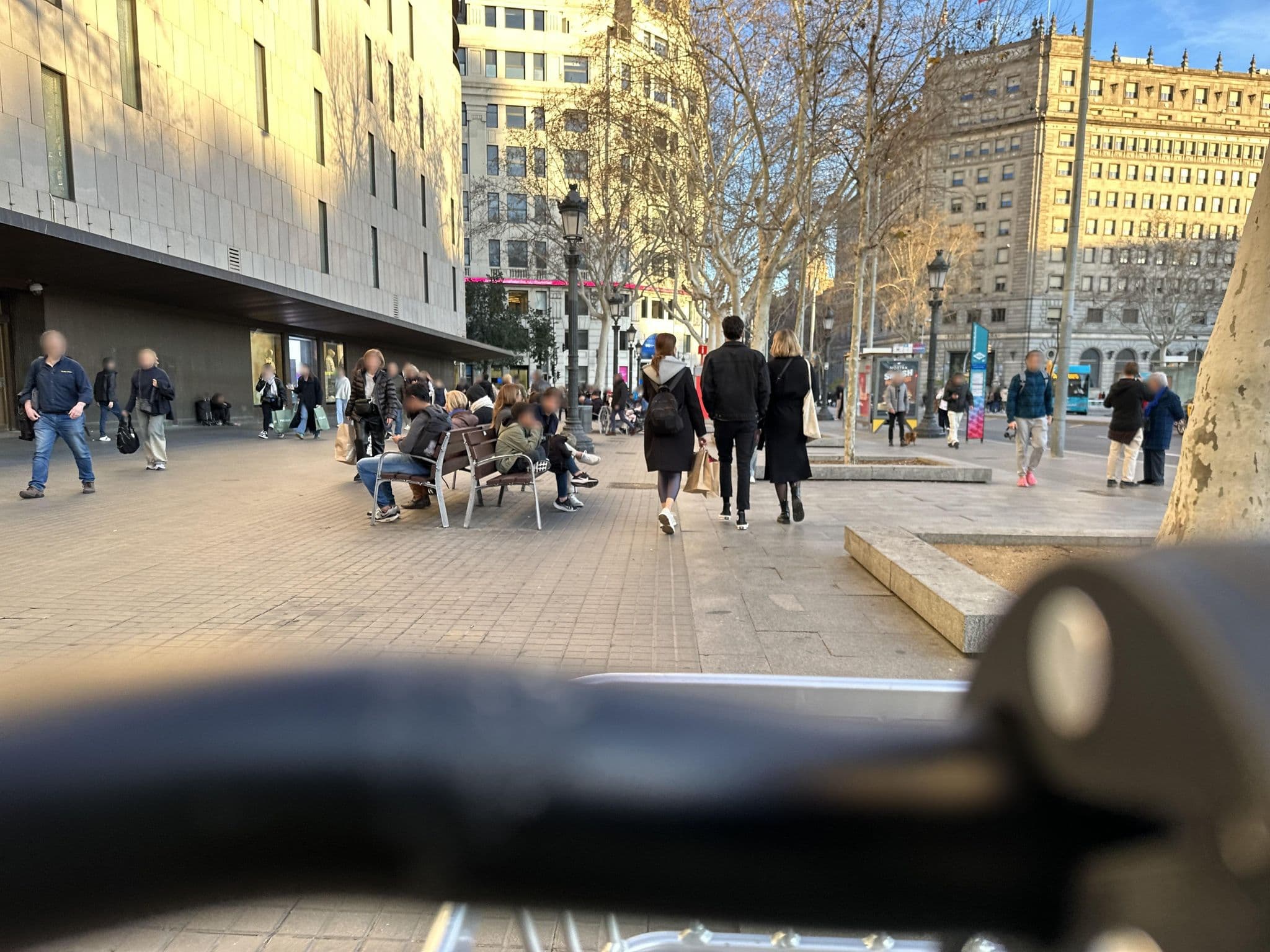 Street view near Montblanc Boutique, Barri Gòtic — © RSTQ (CC BY-SA · Mapillary)