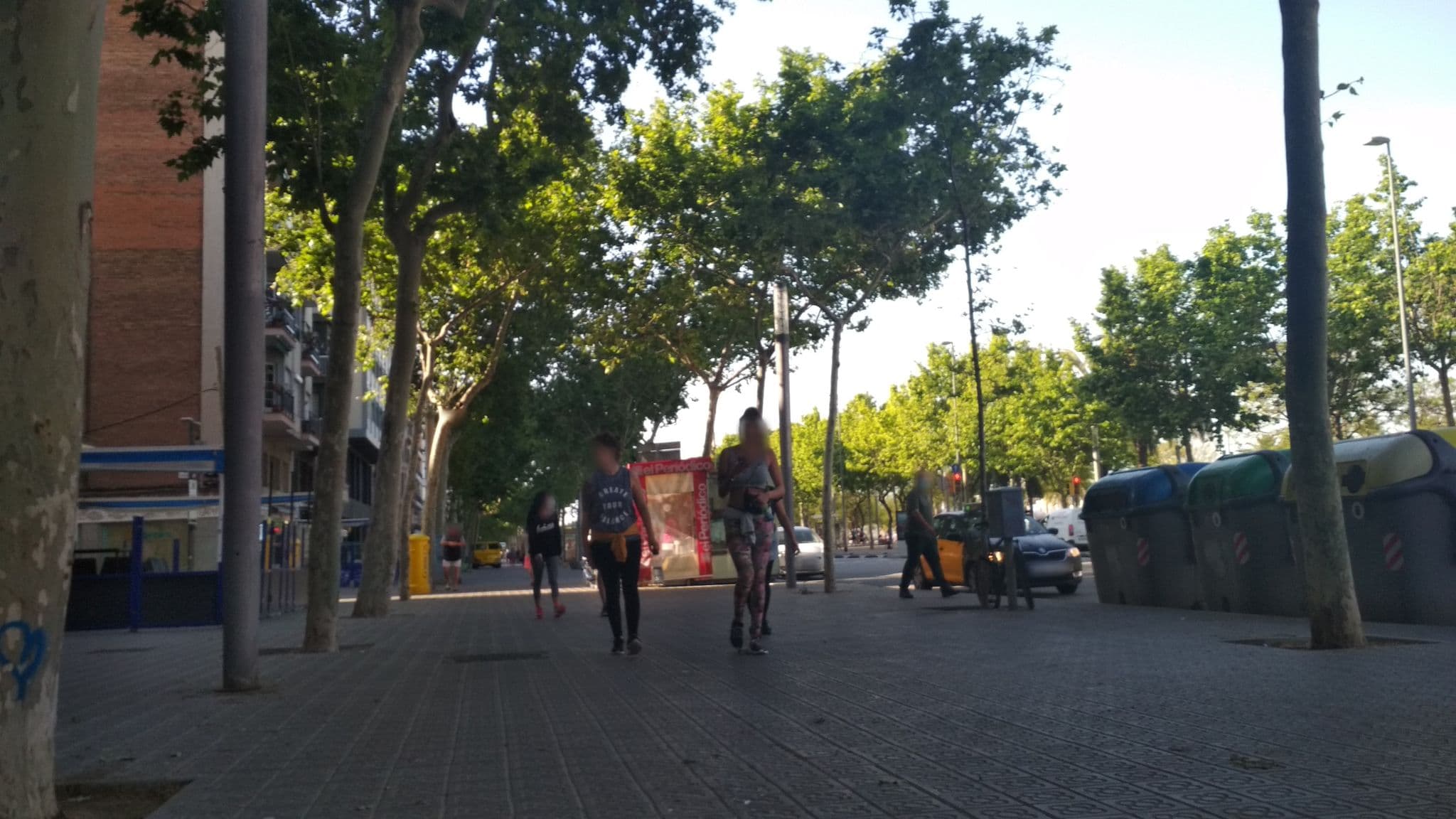Street view near Hotel Marina Folch, la Barceloneta — © toniserra (CC BY-SA · Mapillary)