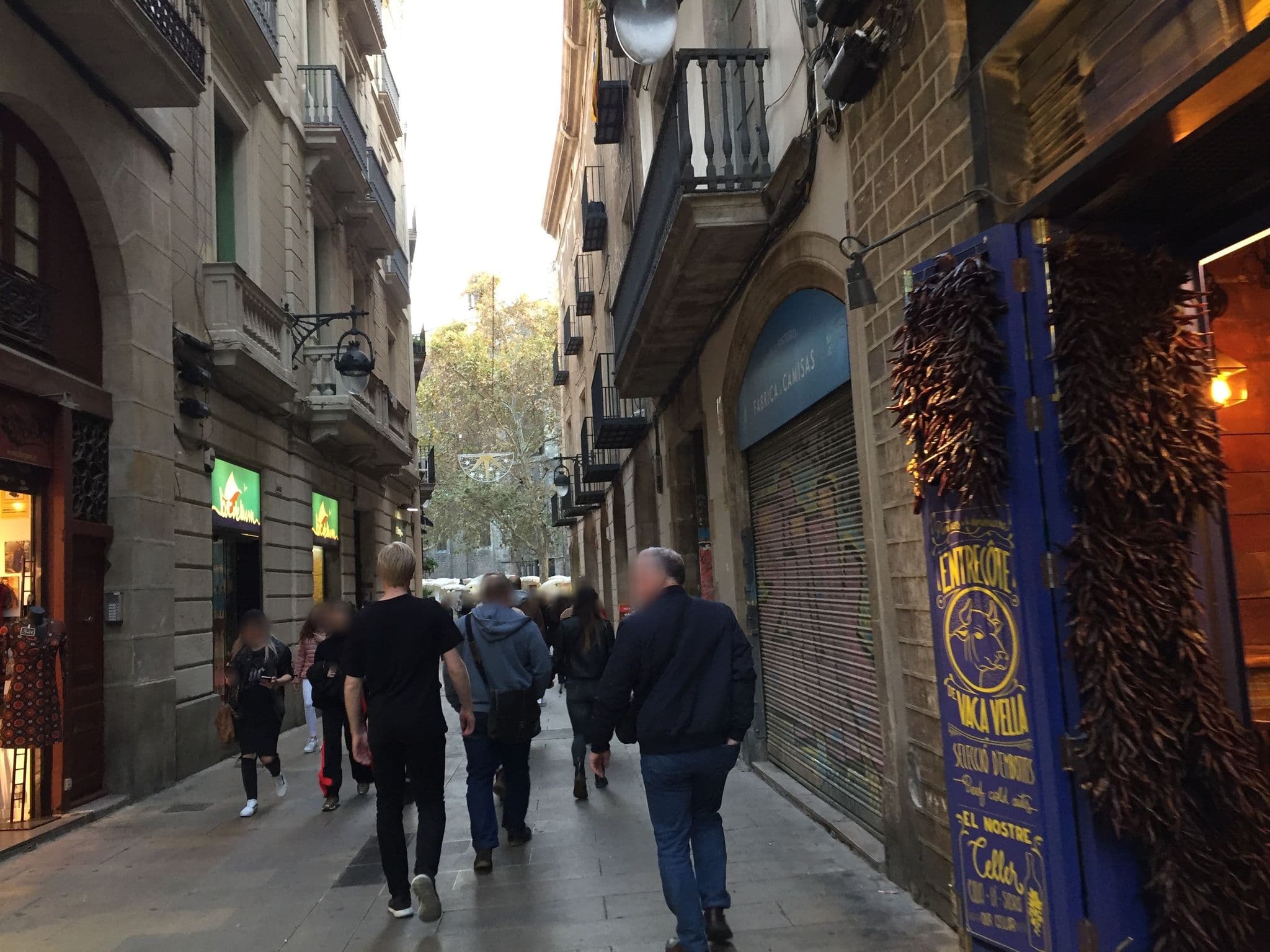 Street view near Budy Apartments - Carrer del Pi 6, Barri Gòtic — © richlv (CC BY-SA · Mapillary)
