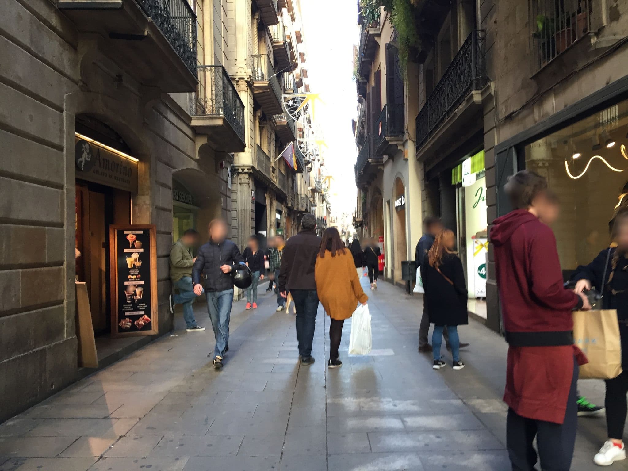 Street view near Vrabac Guesthouse Barcelona, Barri Gòtic — © richlv (CC BY-SA · Mapillary)