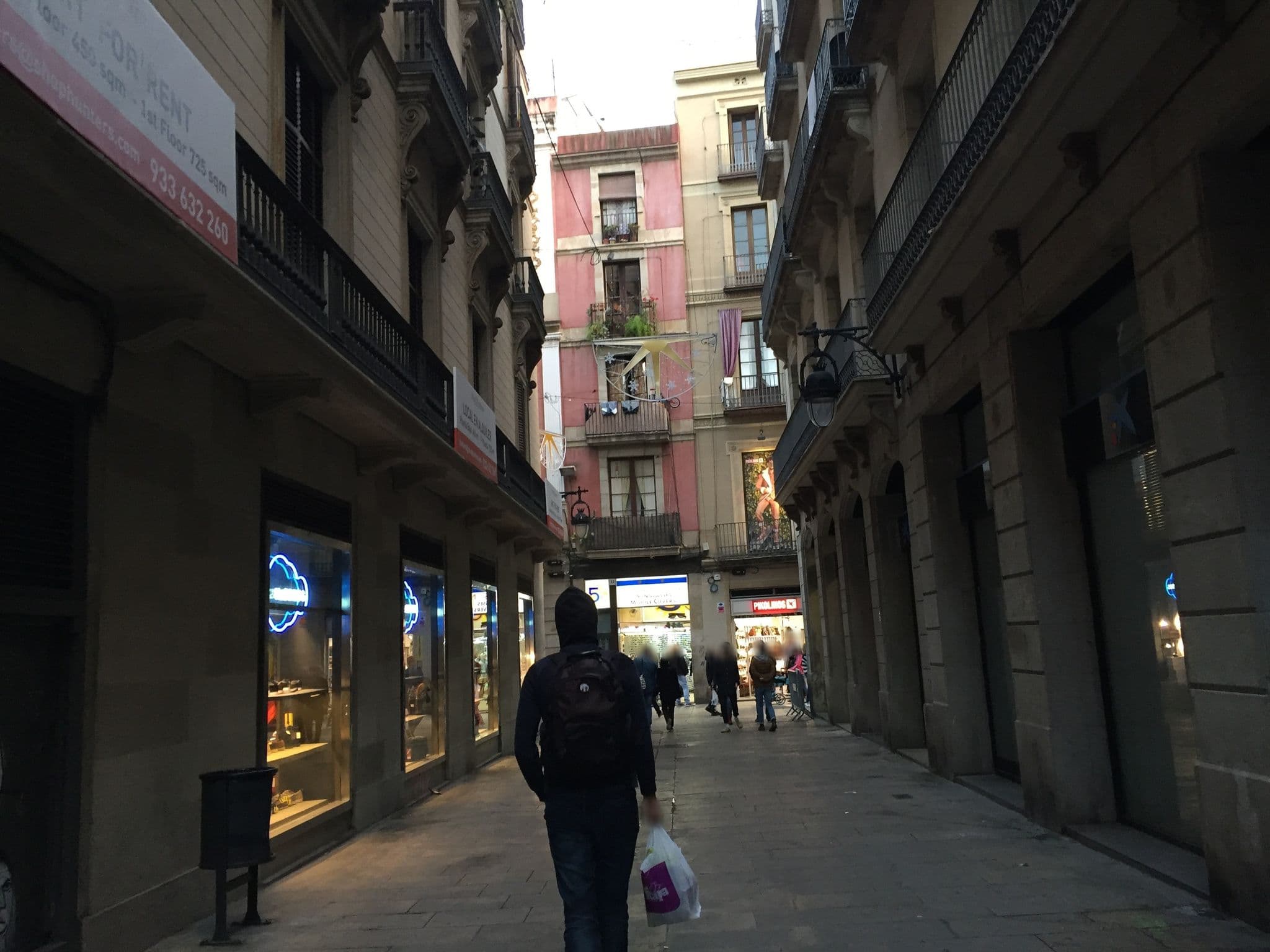 Street view near Mo House Gotic, Barri Gòtic — © richlv (CC BY-SA · Mapillary)