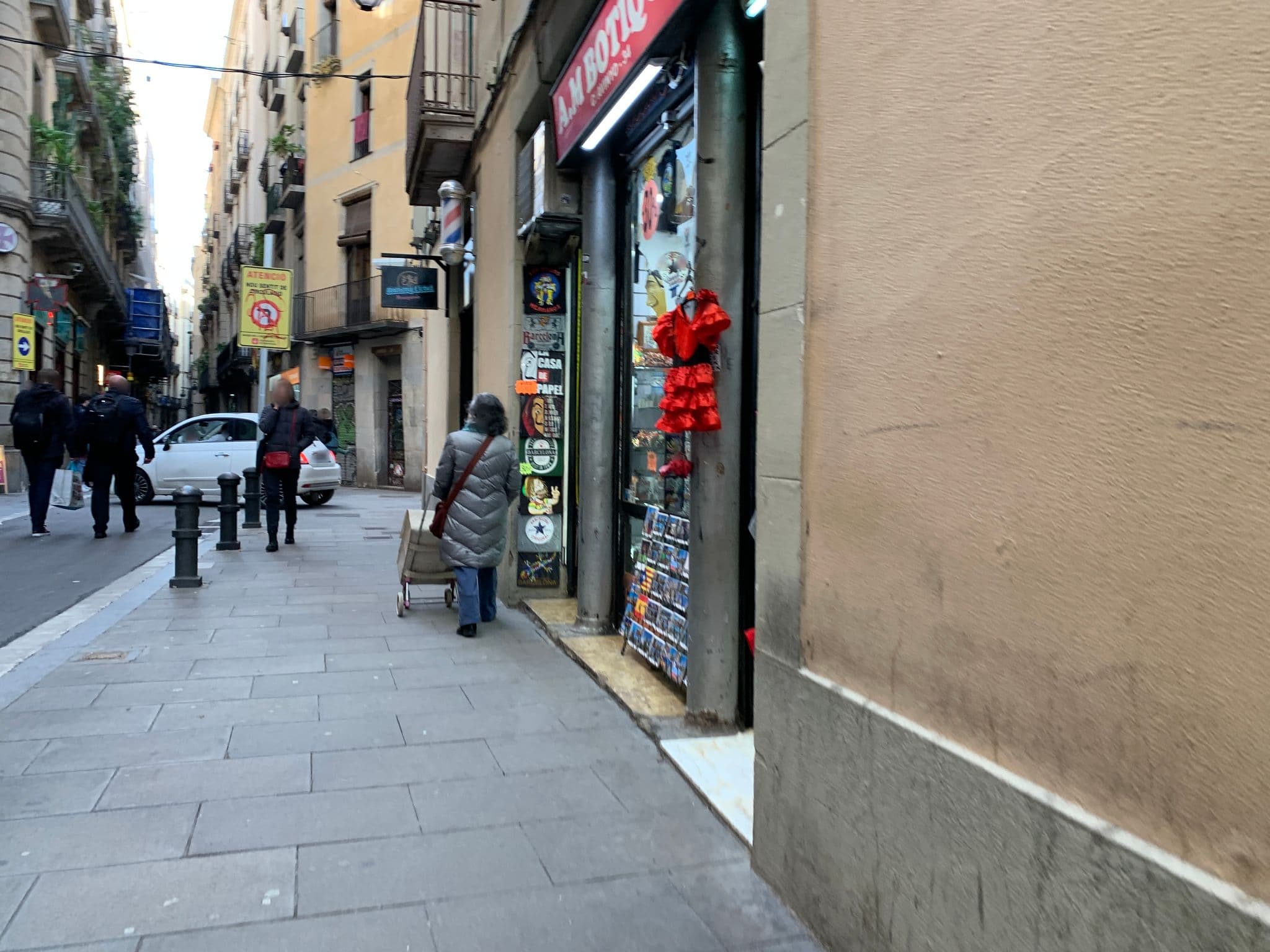 Street view near Pension Alamar, Barri Gòtic — © egorka (CC BY-SA · Mapillary)