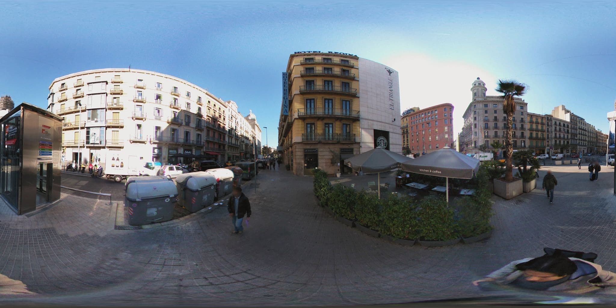 Street view near Reception Lobby, Eixample — © ccossio (CC BY-SA · Mapillary)