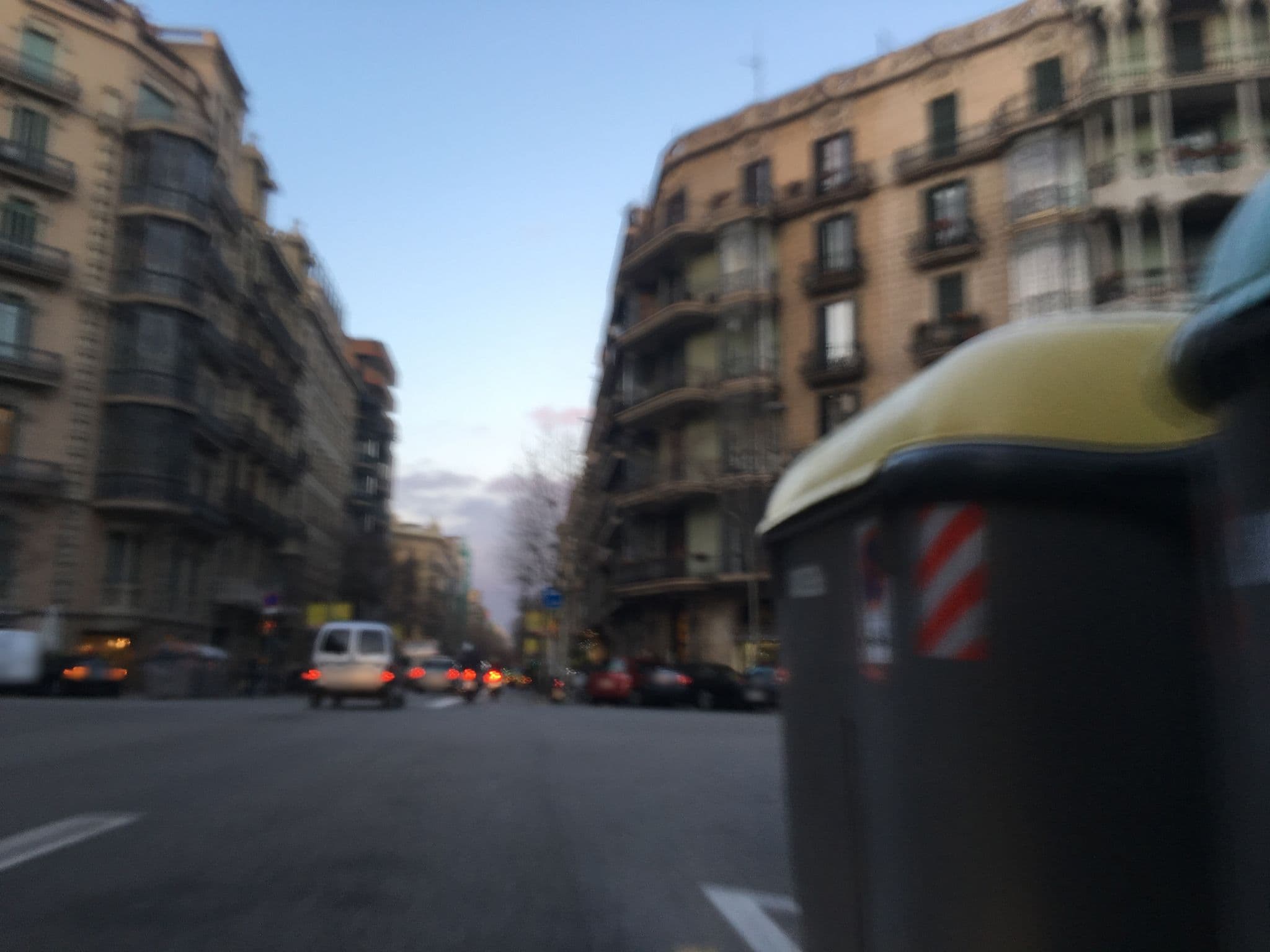 Street view near La Mimosa, Dreta de l'Eixample — © ccossio (CC BY-SA · Mapillary)