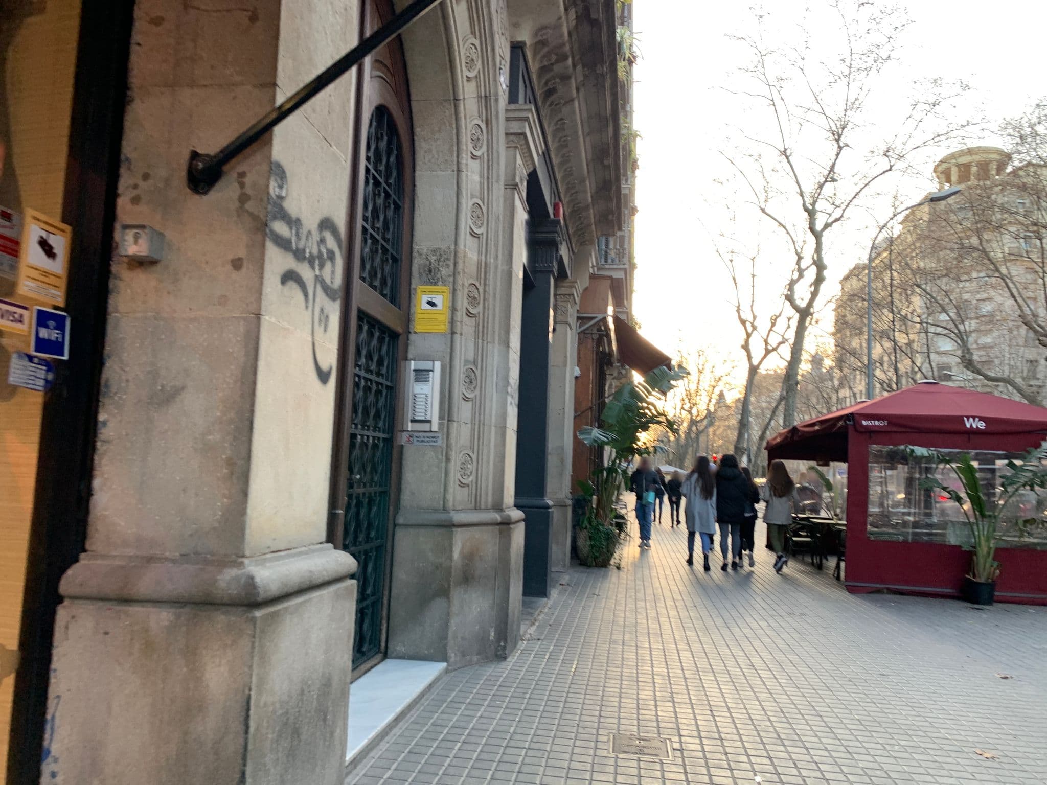 Street view near We Boutique Hotel Barcelona, Fort Pienc — © egorka (CC BY-SA · Mapillary)