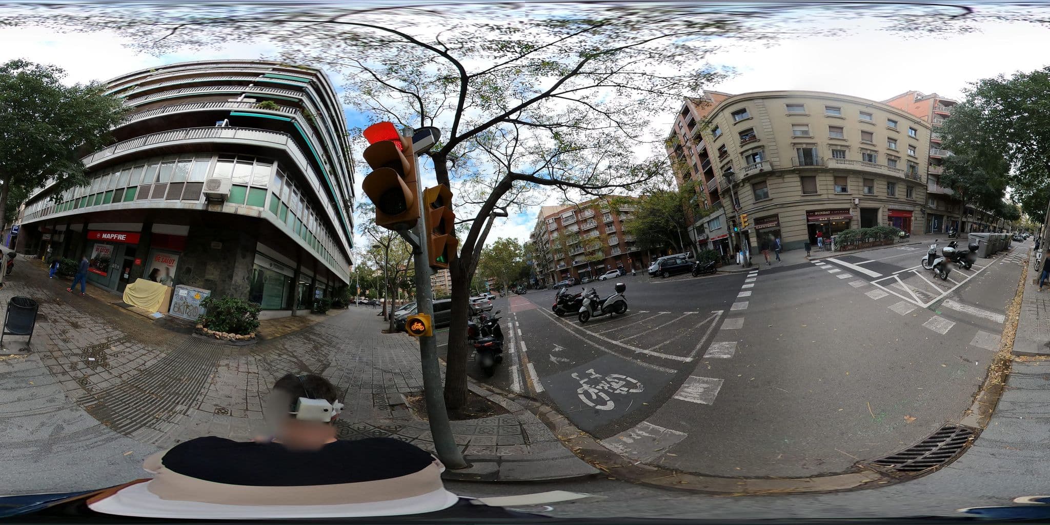 Street view near Sagrada Familia Views Penthouse, Sagrada Família — © frank984 (CC BY-SA · Mapillary)