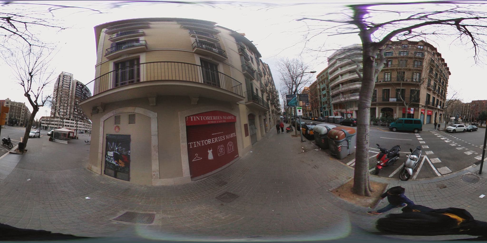 Street view near ChicRoom Barcelona Apartment with great views on Tetuan's Place, Fort Pienc — © ccossio (CC BY-SA · Mapillary)