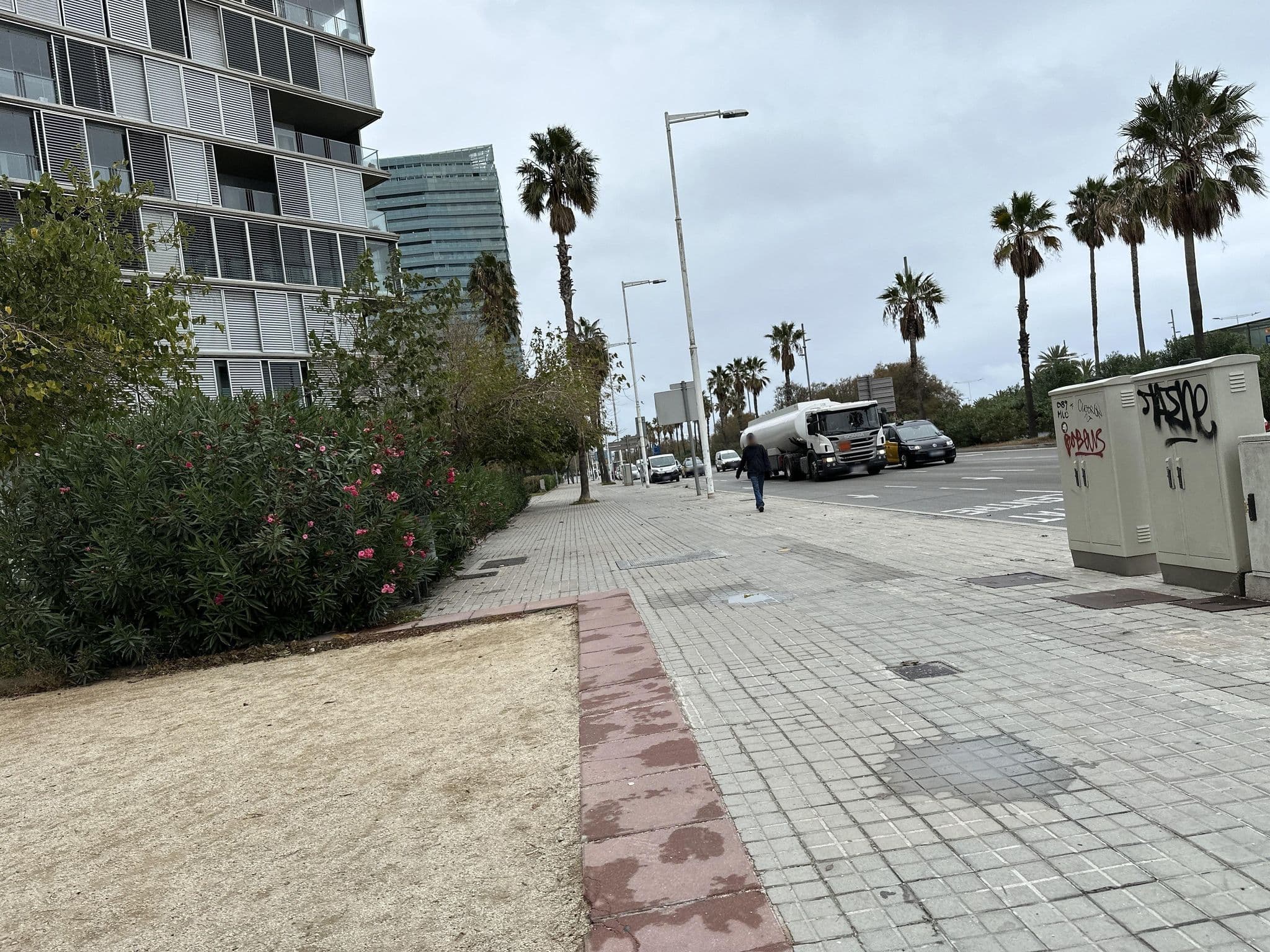 Street view near ChicRoom Barcelona Sky Beach Apartment, Diagonal Mar — © RSTQ (CC BY-SA · Mapillary)