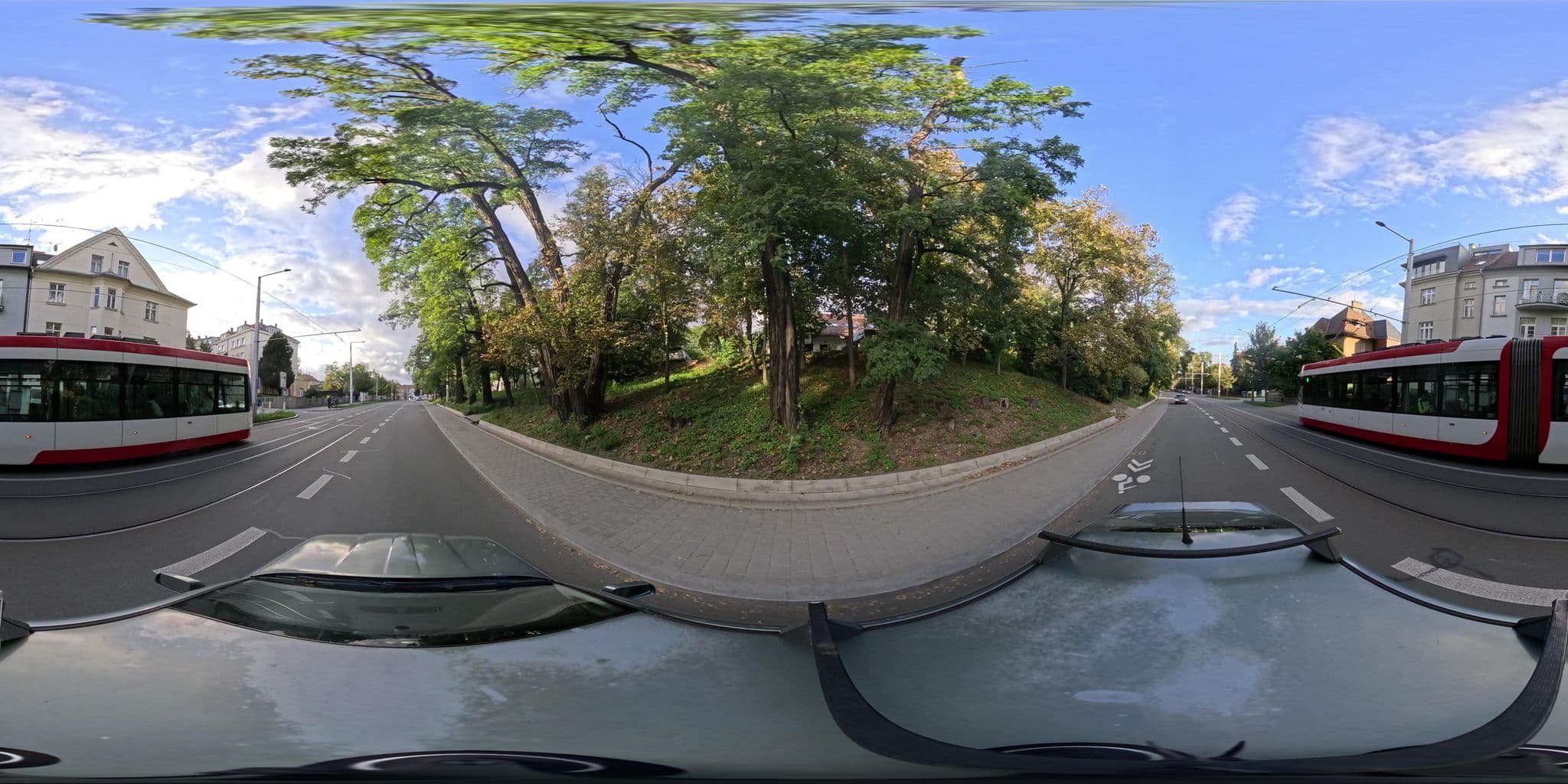 Street view near Klafé Bed and Breakfast, Žabovřesky — © drmartin (CC BY-SA · Mapillary)