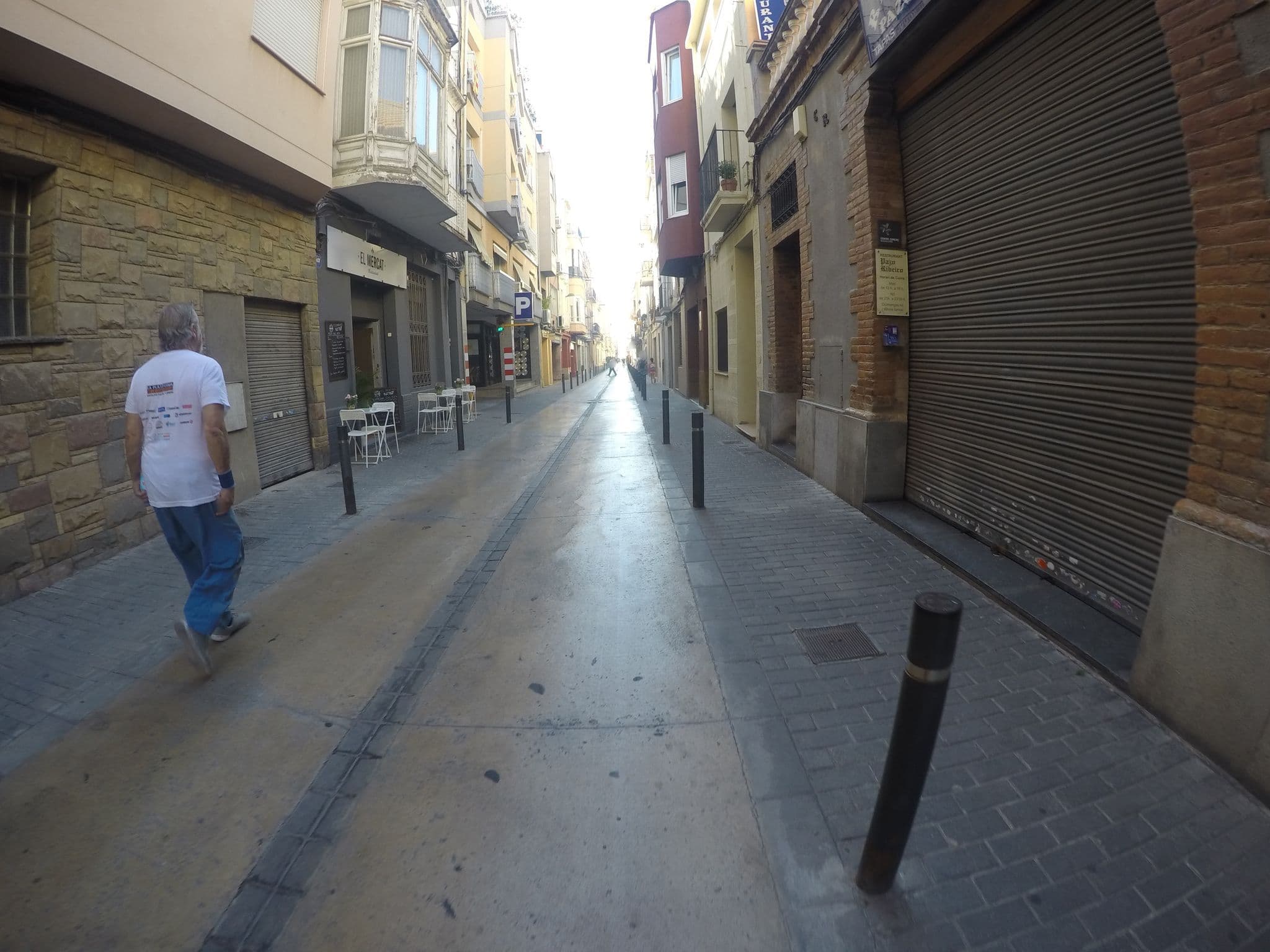 Street view near Apartahotel SoliMar, Badalona — © ccossio (CC BY-SA · Mapillary)