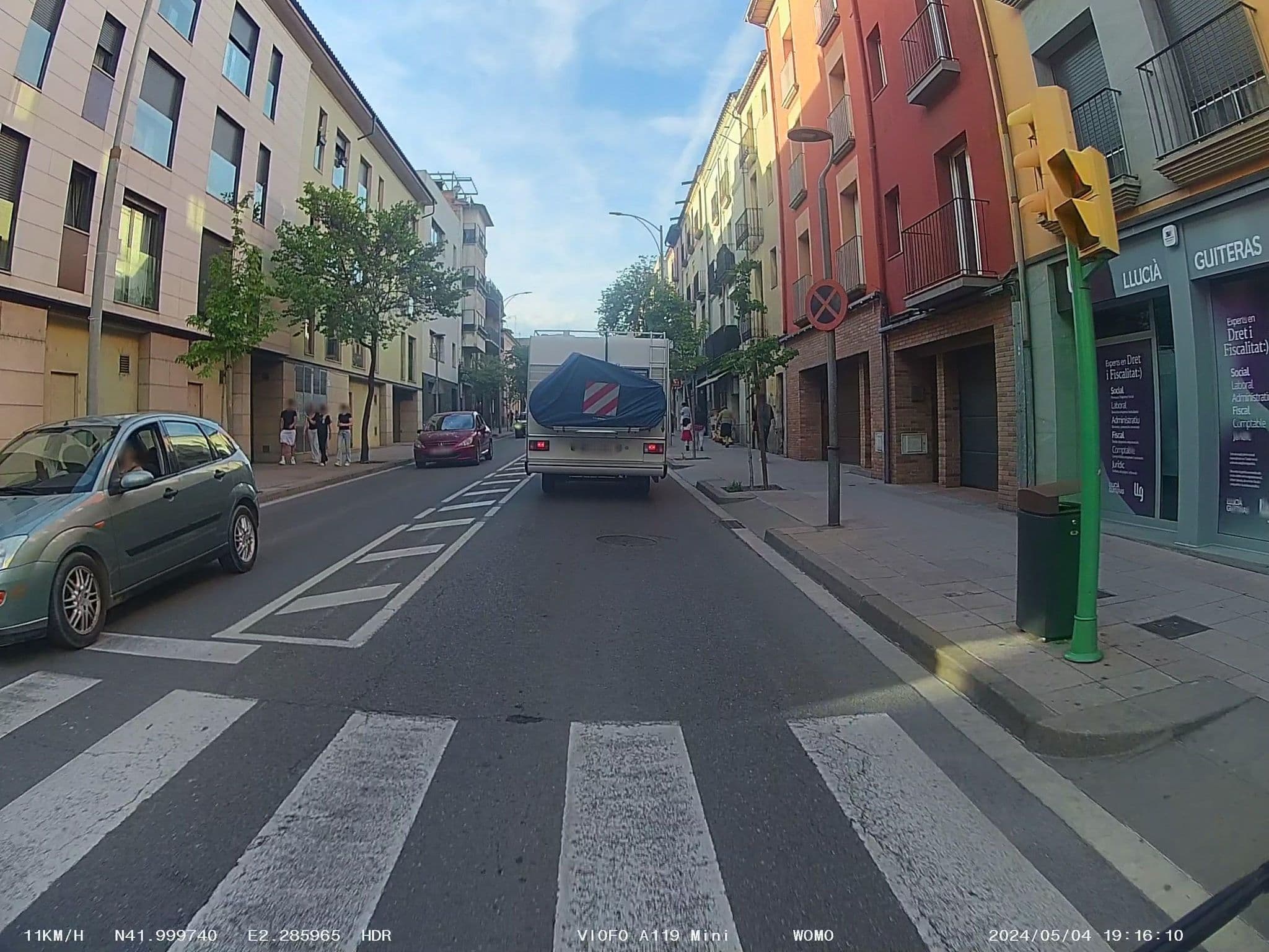 Street view near Hotel Torres, Manlleu — © soulcover (CC BY-SA · Mapillary)