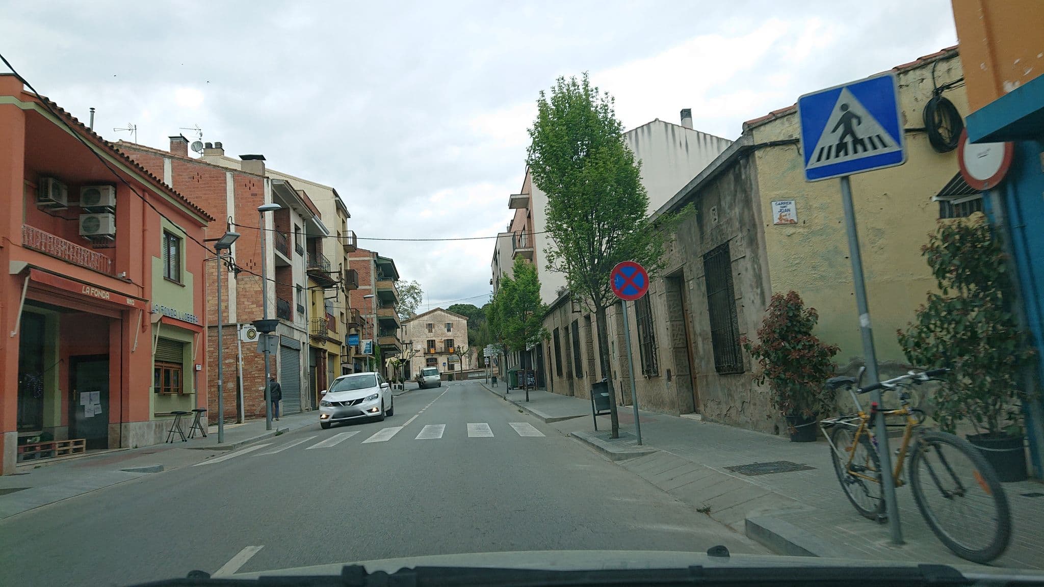 Street view near Fonda Llobera, Santa Maria de Palautordera — © rxbxn (CC BY-SA · Mapillary)