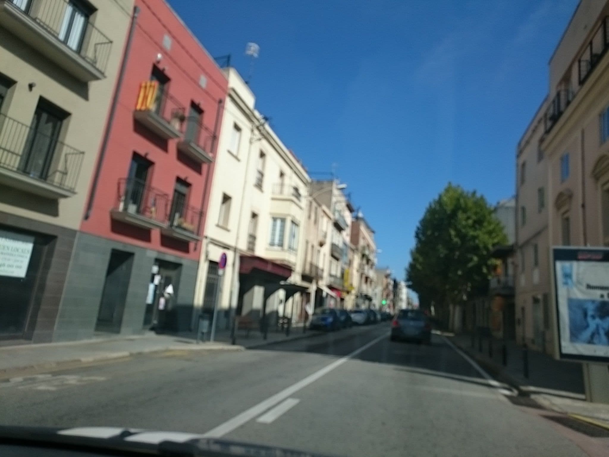 Street view near Hotel Xurin, Cardedeu — © yopaseopor (CC BY-SA · Mapillary)