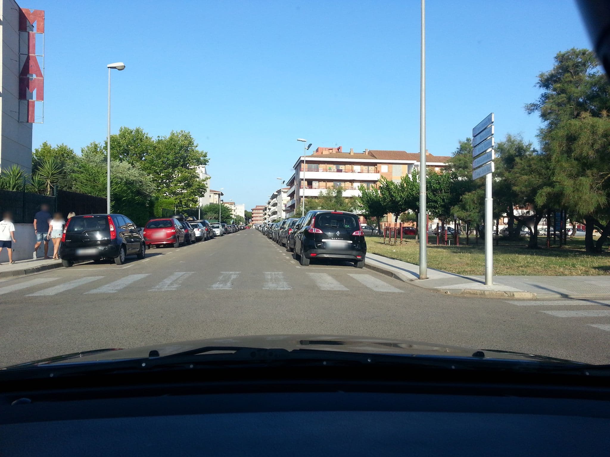 Street view near Apartamentos Miami, l'Estartit — © mapnrw (CC BY-SA · Mapillary)