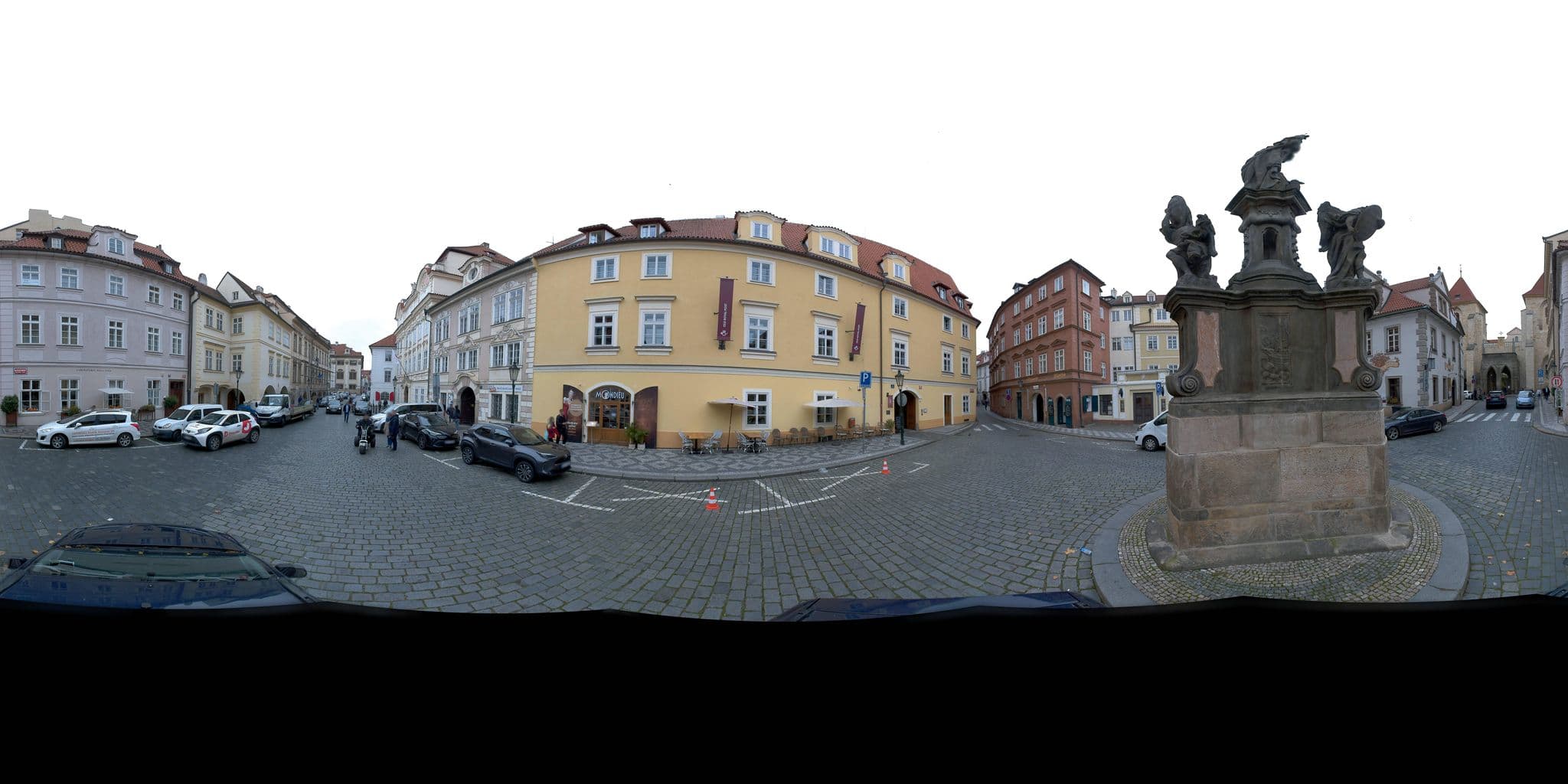Street view near U Zlatého gryfa, Malá Strana — © jeffreymartin (CC BY-SA · Mapillary)