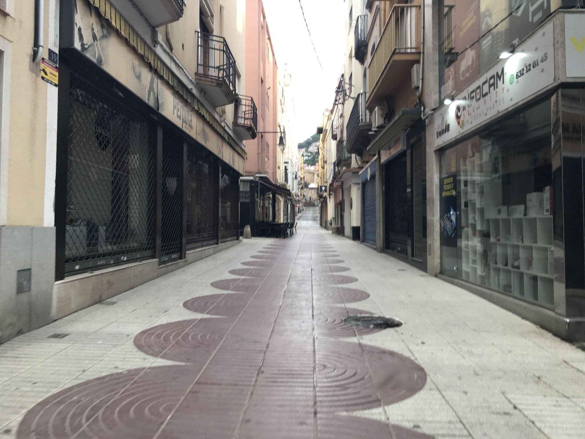 Street view near Aiguaneu Es Portal, Blanes — © miguel_andrade (CC BY-SA · Mapillary)