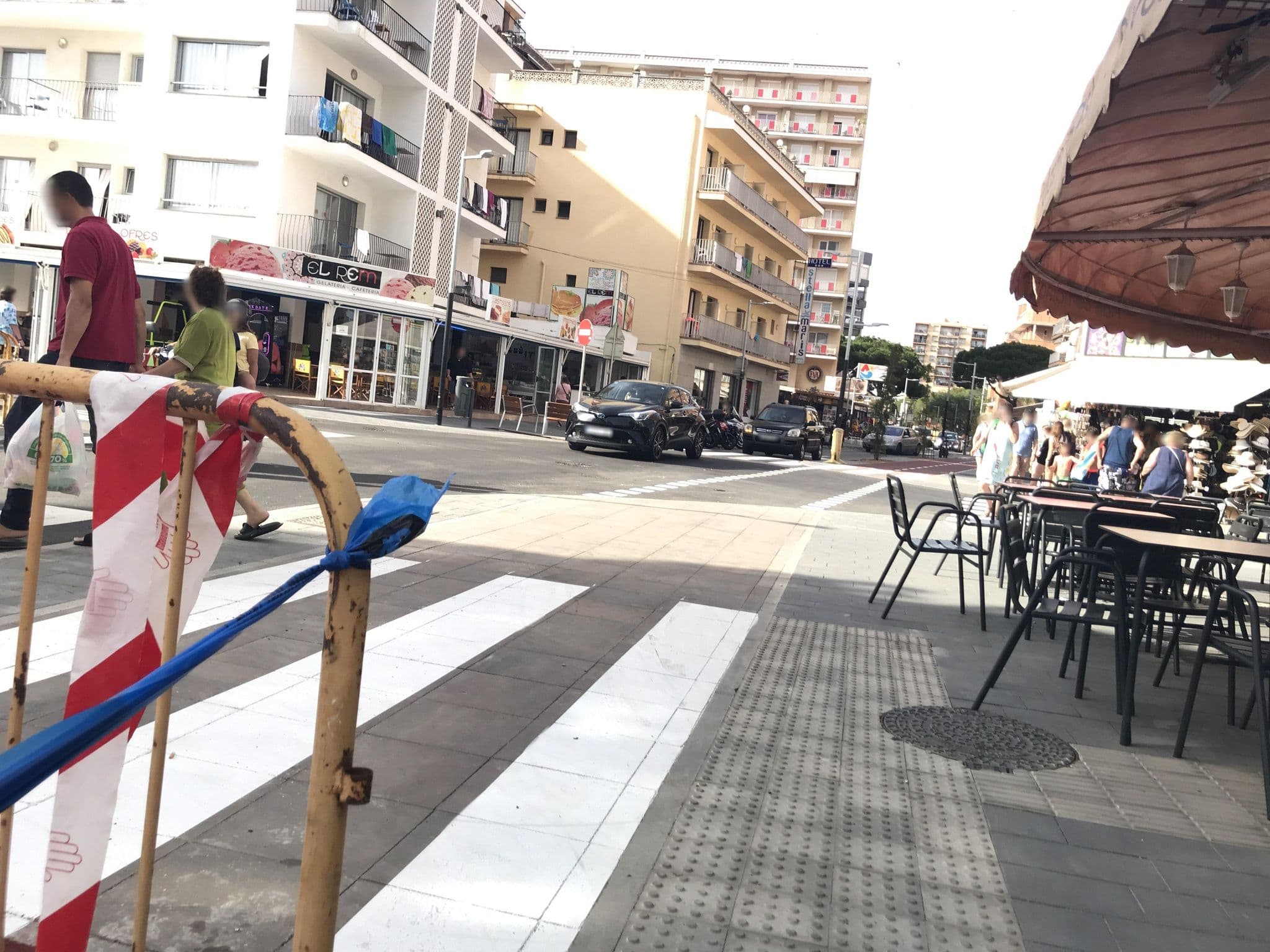 Street view near Hotel Boix-Mar, Blanes — © miguel_andrade (CC BY-SA · Mapillary)