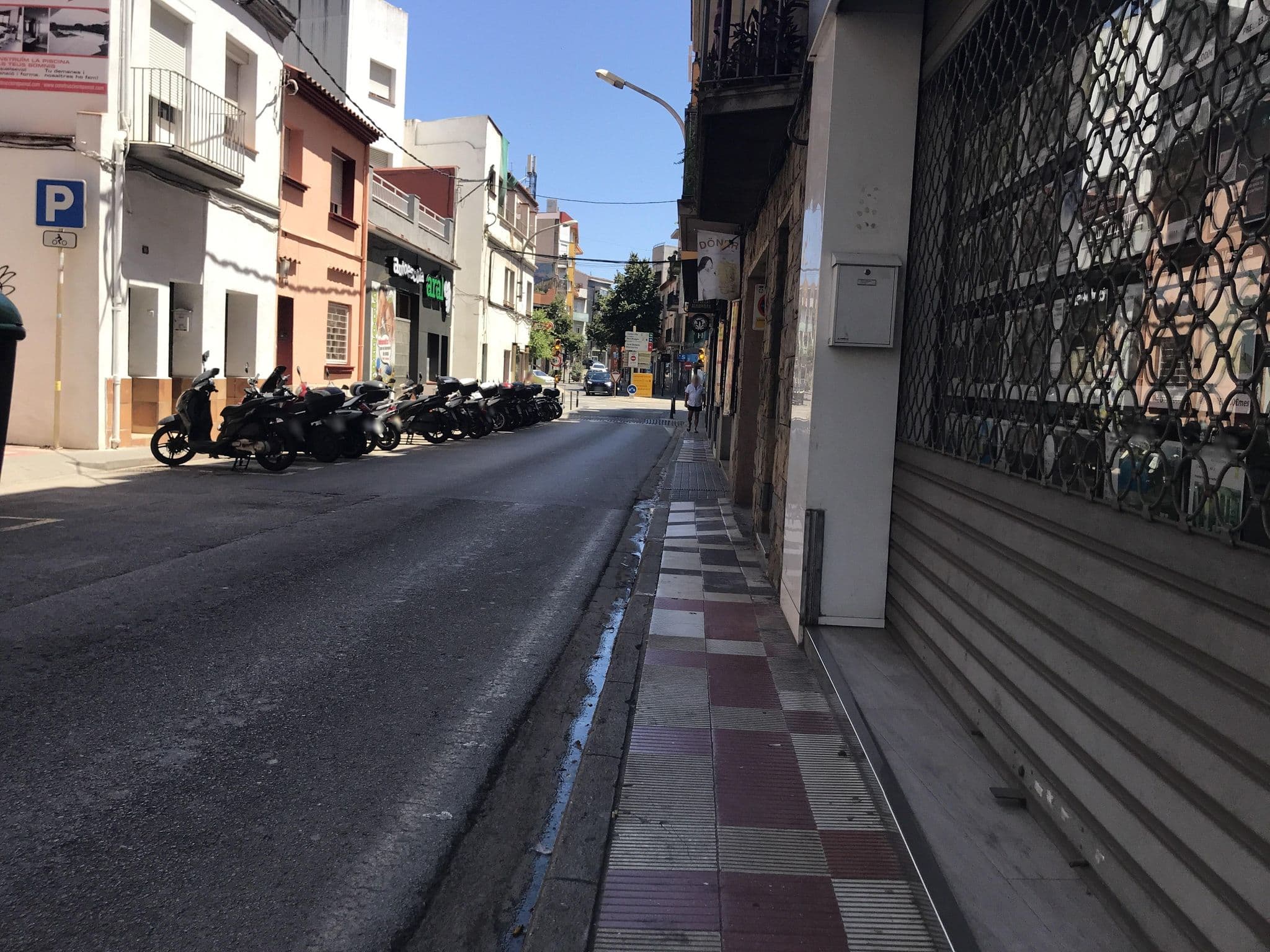 Street view near Hotel Residencia Arenas, Blanes — © miguel_andrade (CC BY-SA · Mapillary)