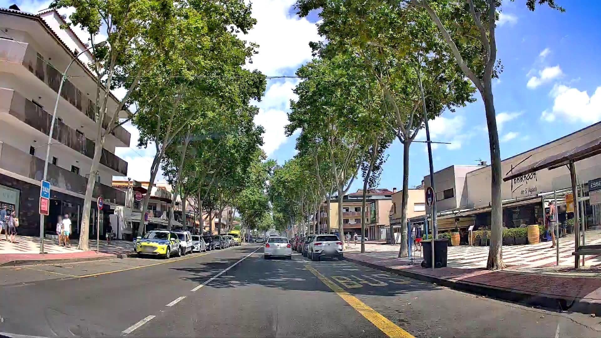 Street view near Apartaments Montserrat, S'Agaró — © m_esp_32 (CC BY-SA · Mapillary)