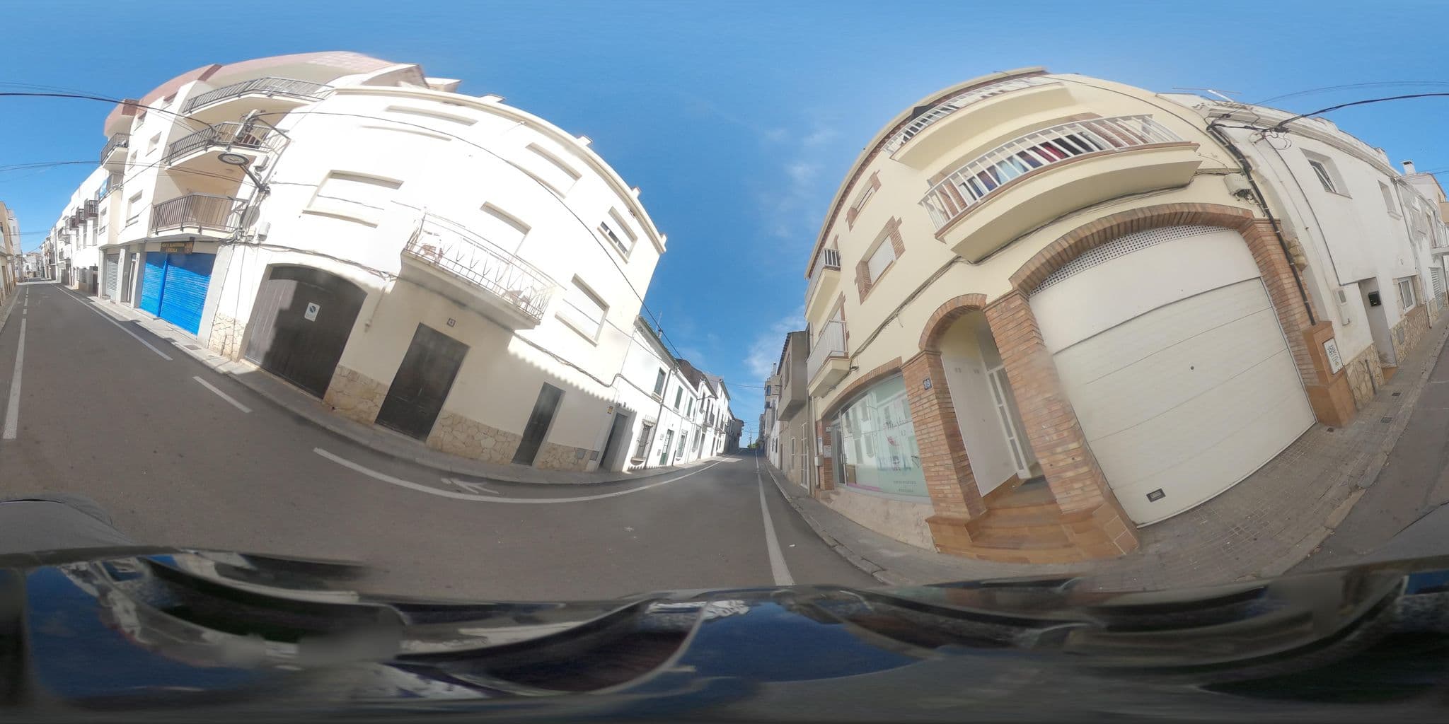 Street view near Apartamentos Can Quim, l'Escala — © jlstanus (CC BY-SA · Mapillary)
