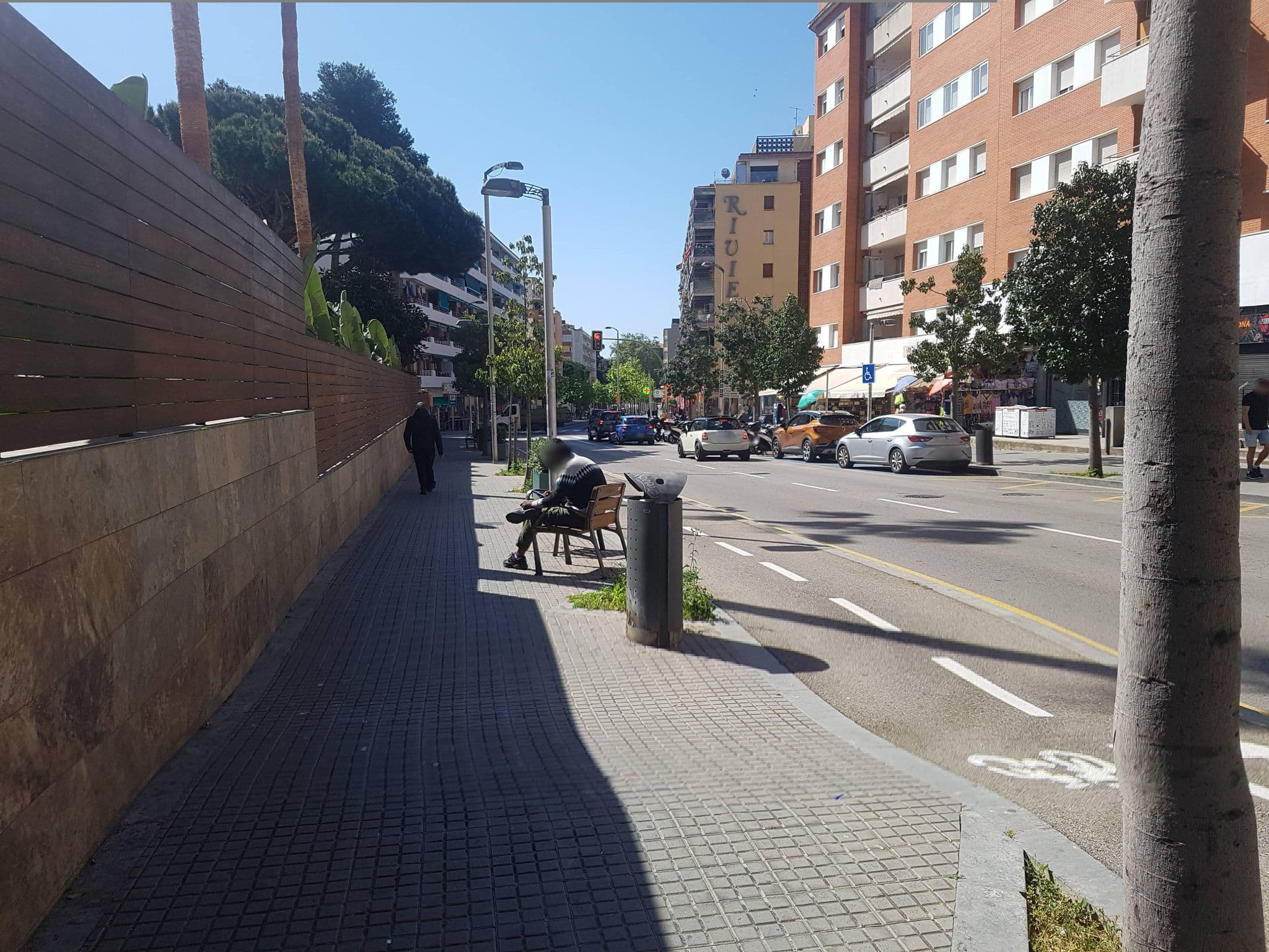 Street view near Oasis Hotel - room 508, Lloret de Mar — © Franciscovalera (CC BY-SA · Mapillary)