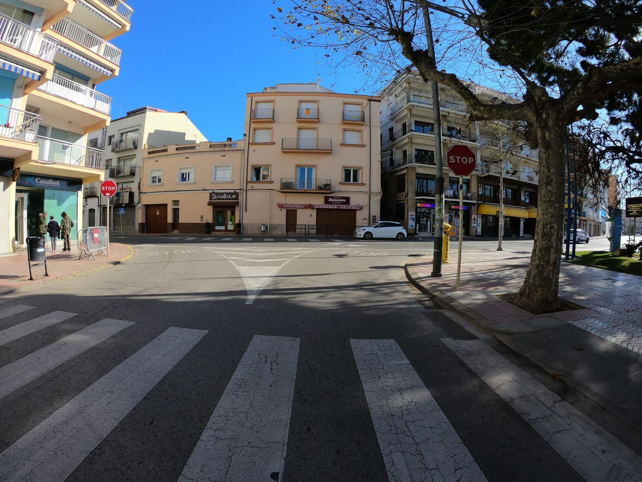 Street view near Marina, Palamós — © joostjakob (CC BY-SA · Mapillary)