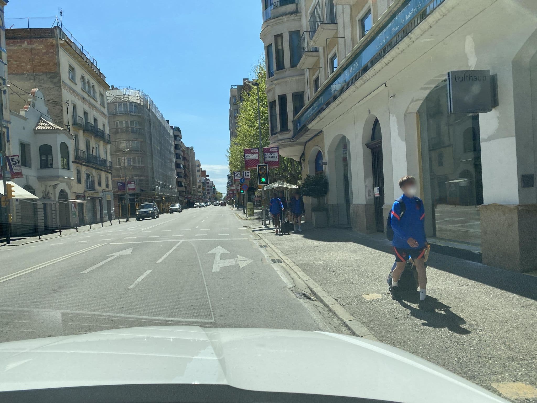 Street view near Hotel Bestprice Girona, Girona — © Mc_Fly (CC BY-SA · Mapillary)