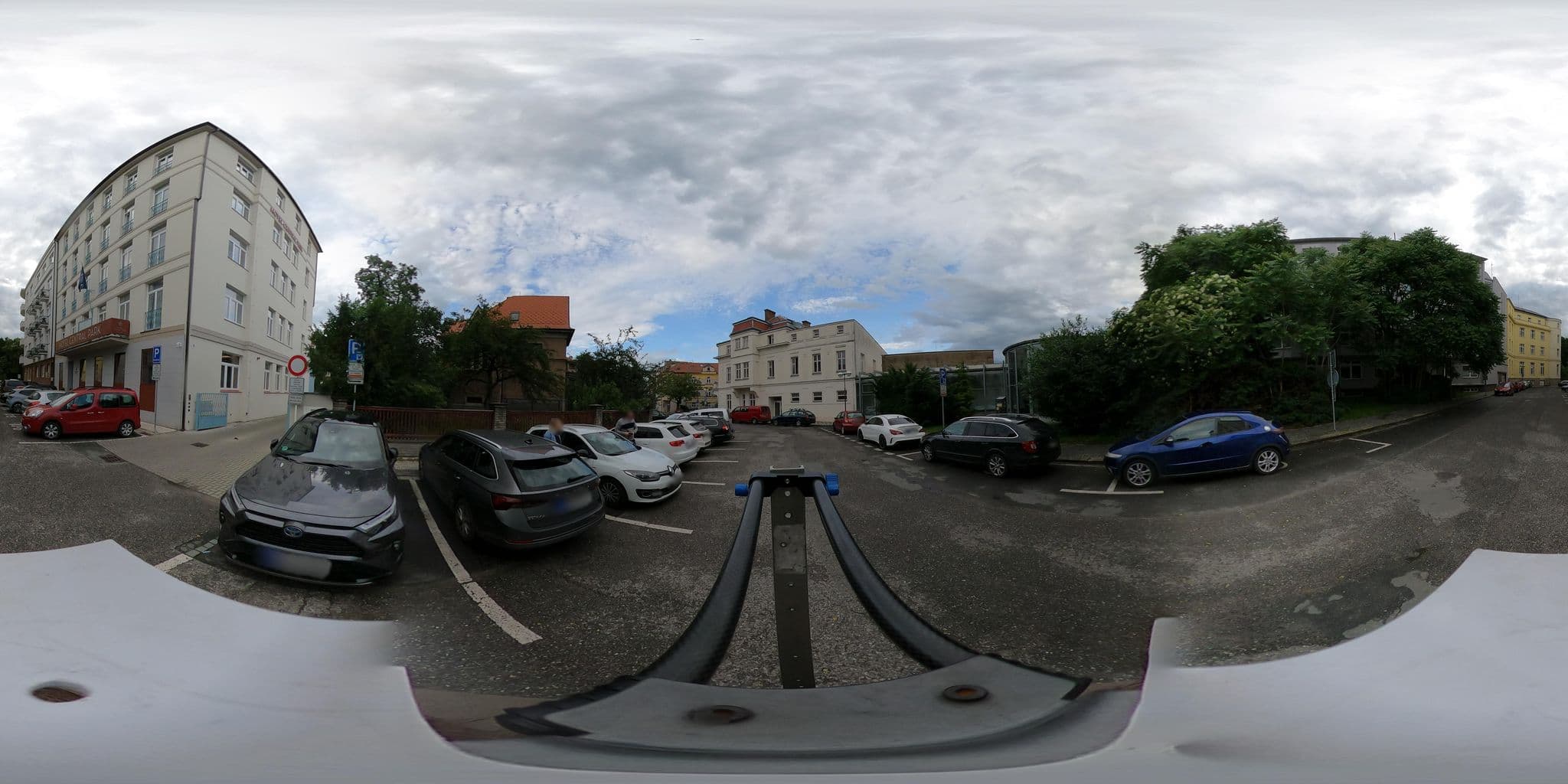 Street view near Hotel Central Park, Poděbrady — © wegavision (CC BY-SA · Mapillary)