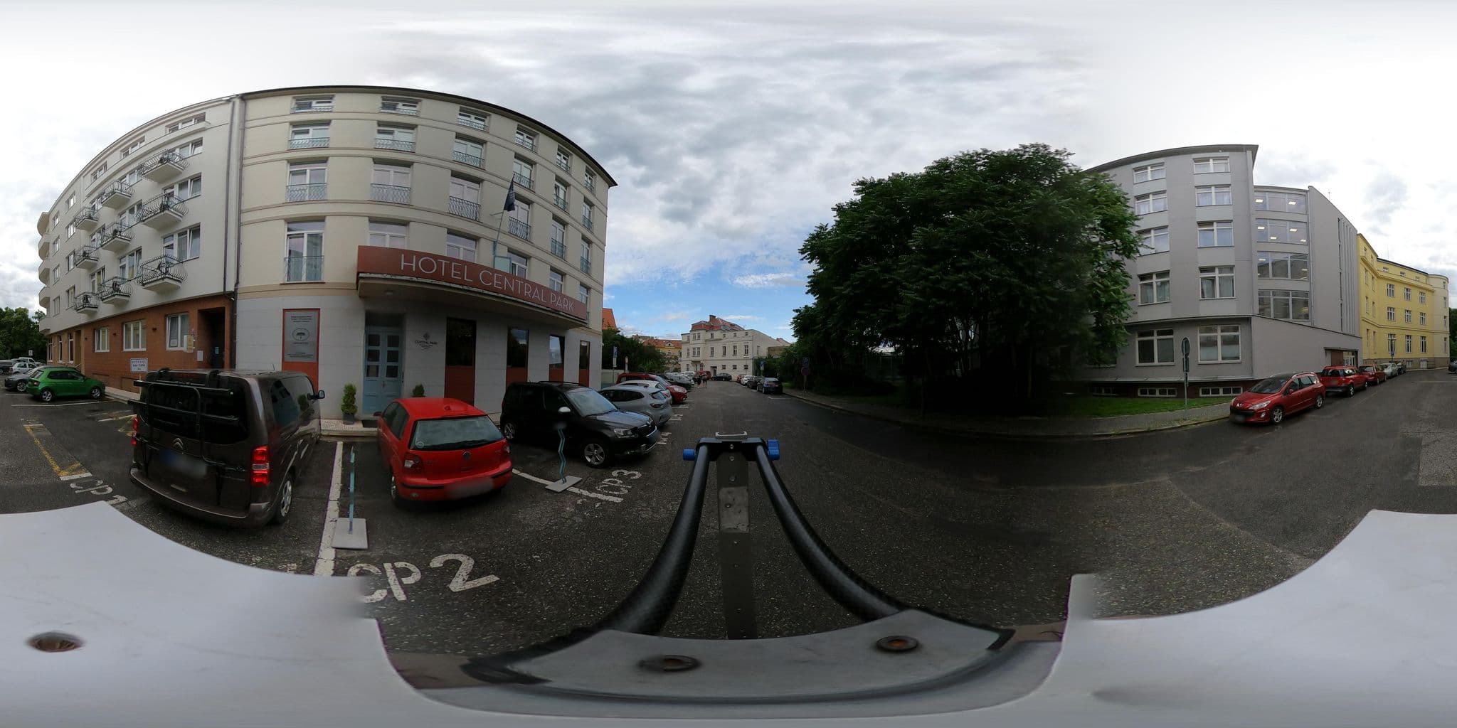 Street view near Homér, Poděbrady — © wegavision (CC BY-SA · Mapillary)