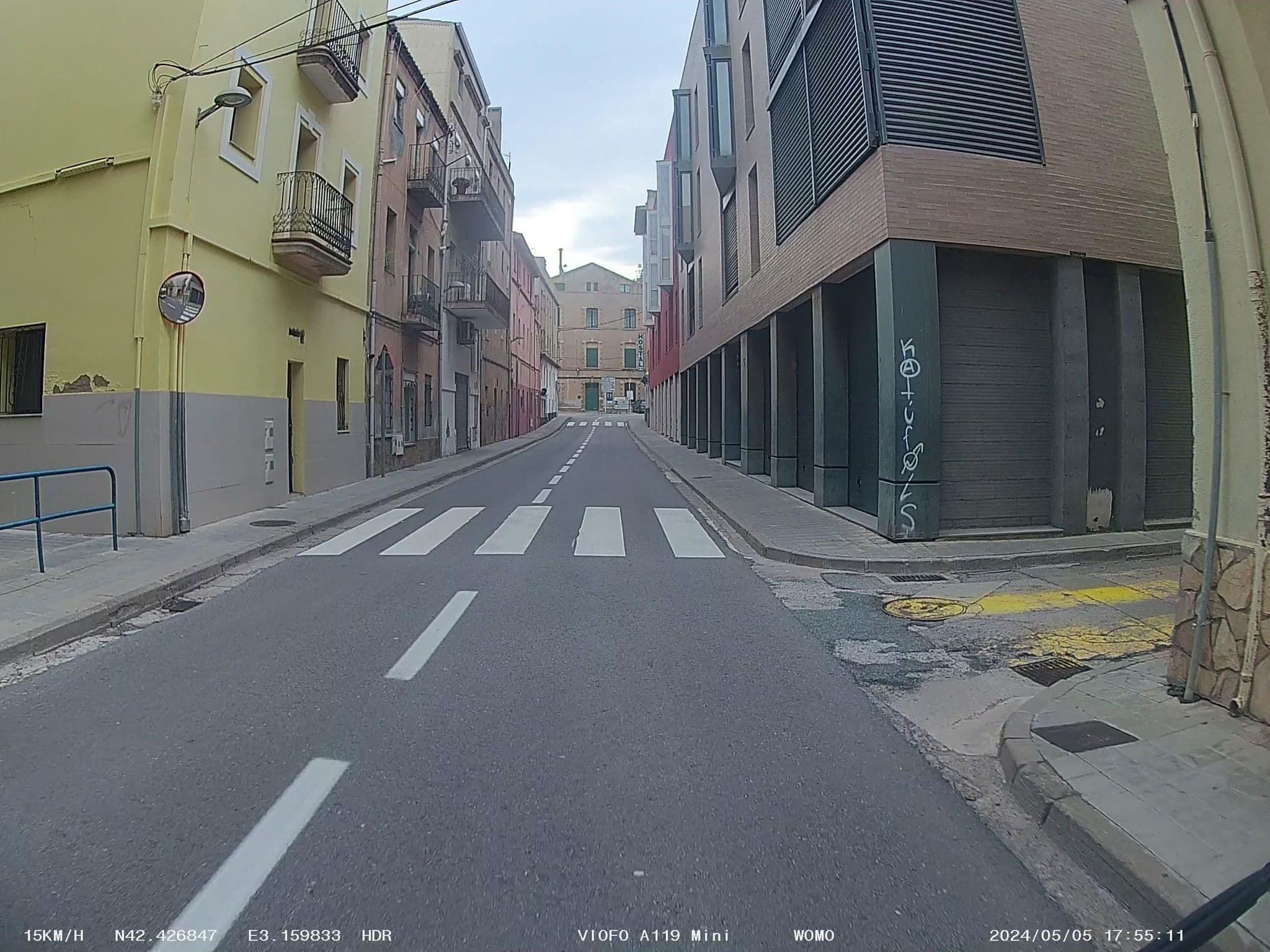 Street view near Apartaments Nouvilas, Portbou — © soulcover (CC BY-SA · Mapillary)