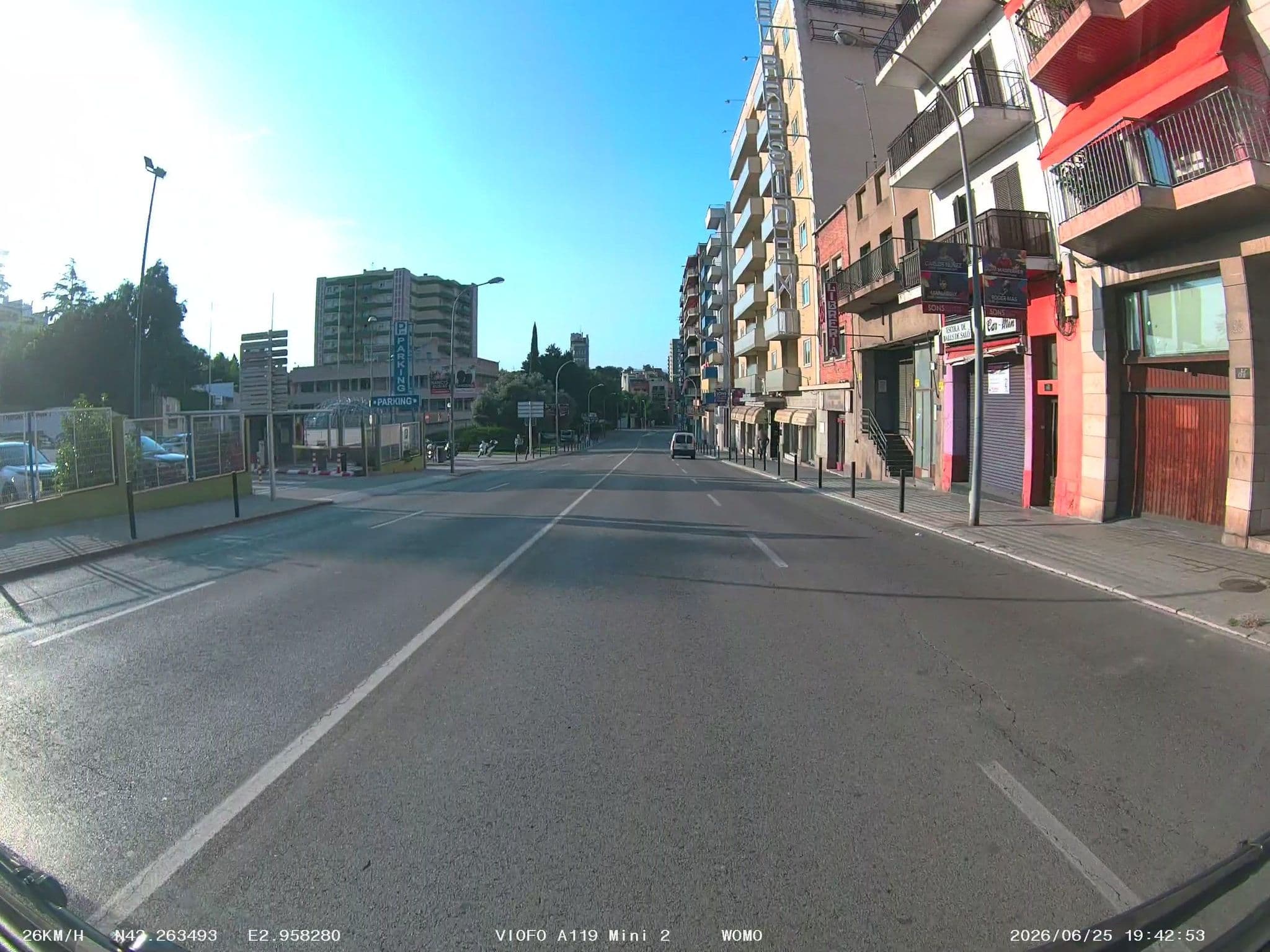 Street view near Hotel Europa Av. Salvador Dali, 101, Figueres — © soulcover (CC BY-SA · Mapillary)