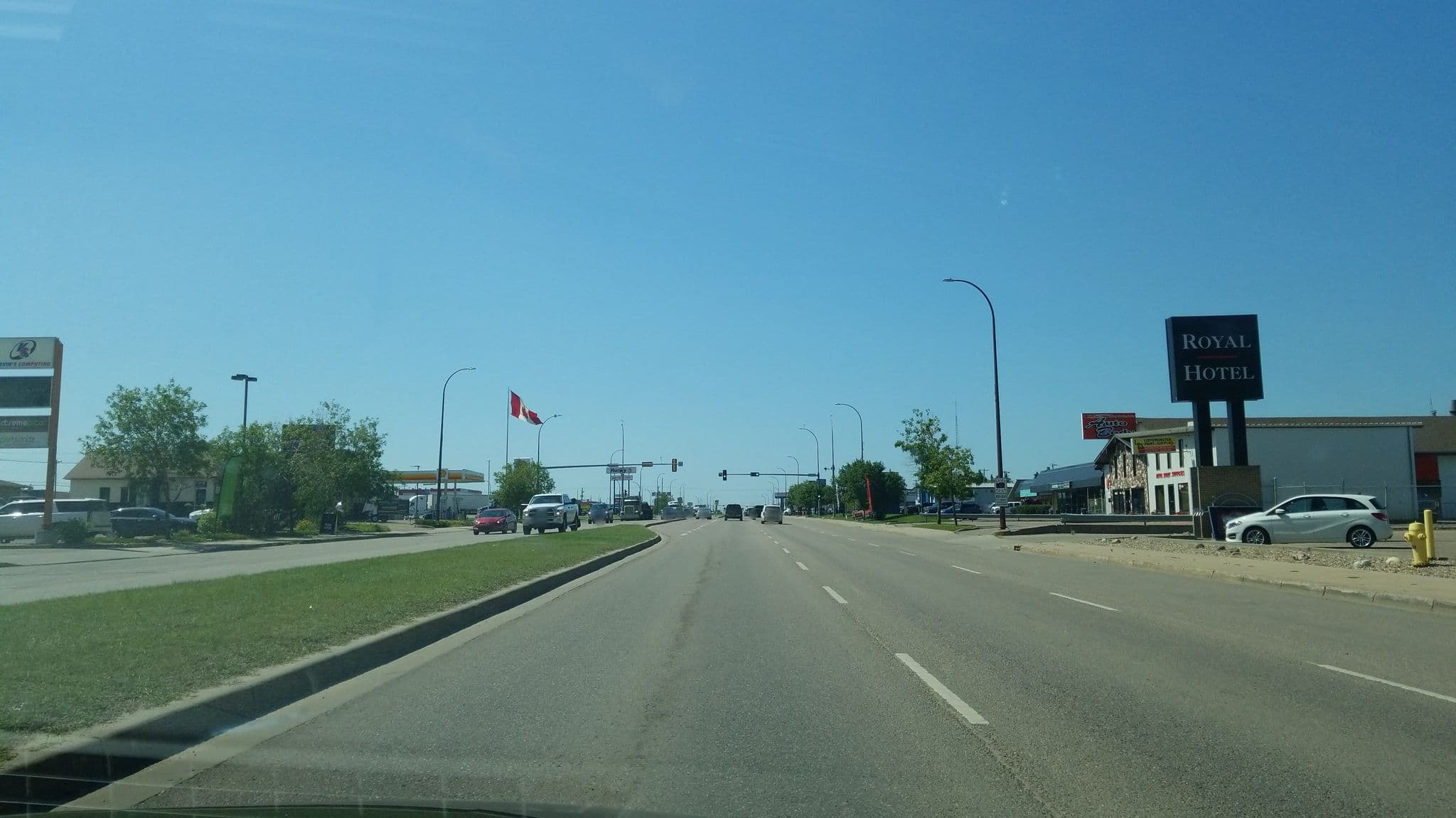 Street view near West Harvest Inn, Lloydminster — © christopherius (CC BY-SA · Mapillary)