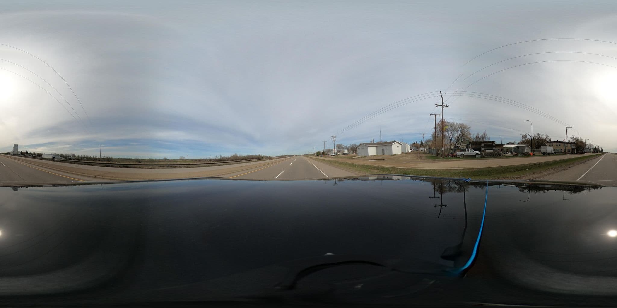 Street view near Borden Hotel, Langham — © boxer123 (CC BY-SA · Mapillary)