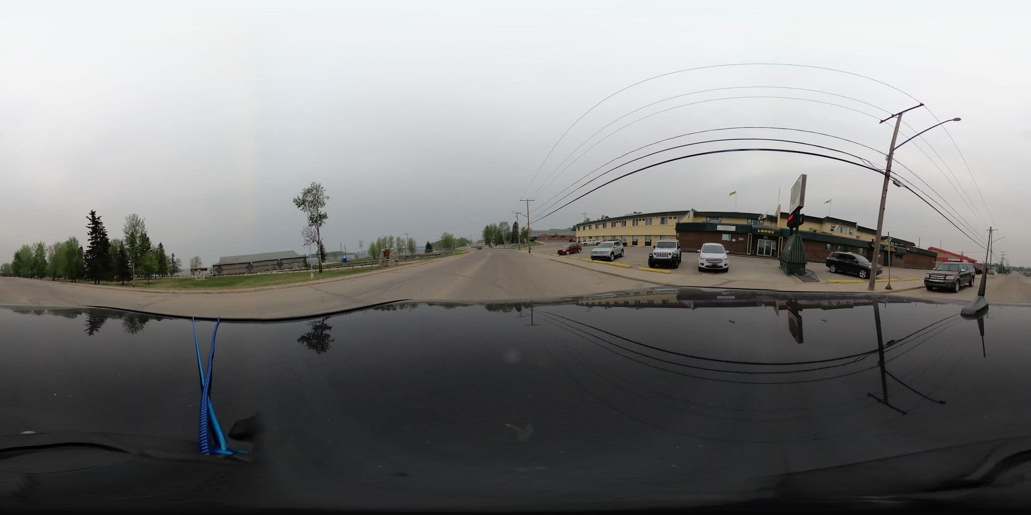 Street view near Northland Motor Hotel, La Ronge — © boxer123 (CC BY-SA · Mapillary)