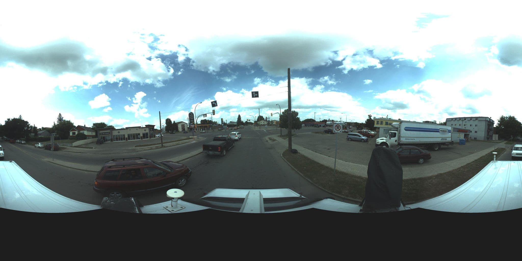 Street view near Thunderchild's Visitors' Lodge, Pleasant Hill — © sbailey (CC BY-SA · Mapillary)