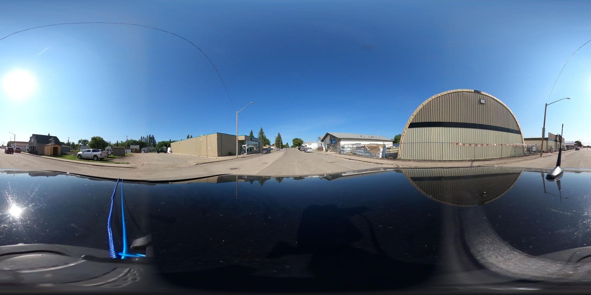 Street view near Domremy Beach Resort & Spa, Rosthern — © boxer123 (CC BY-SA · Mapillary)