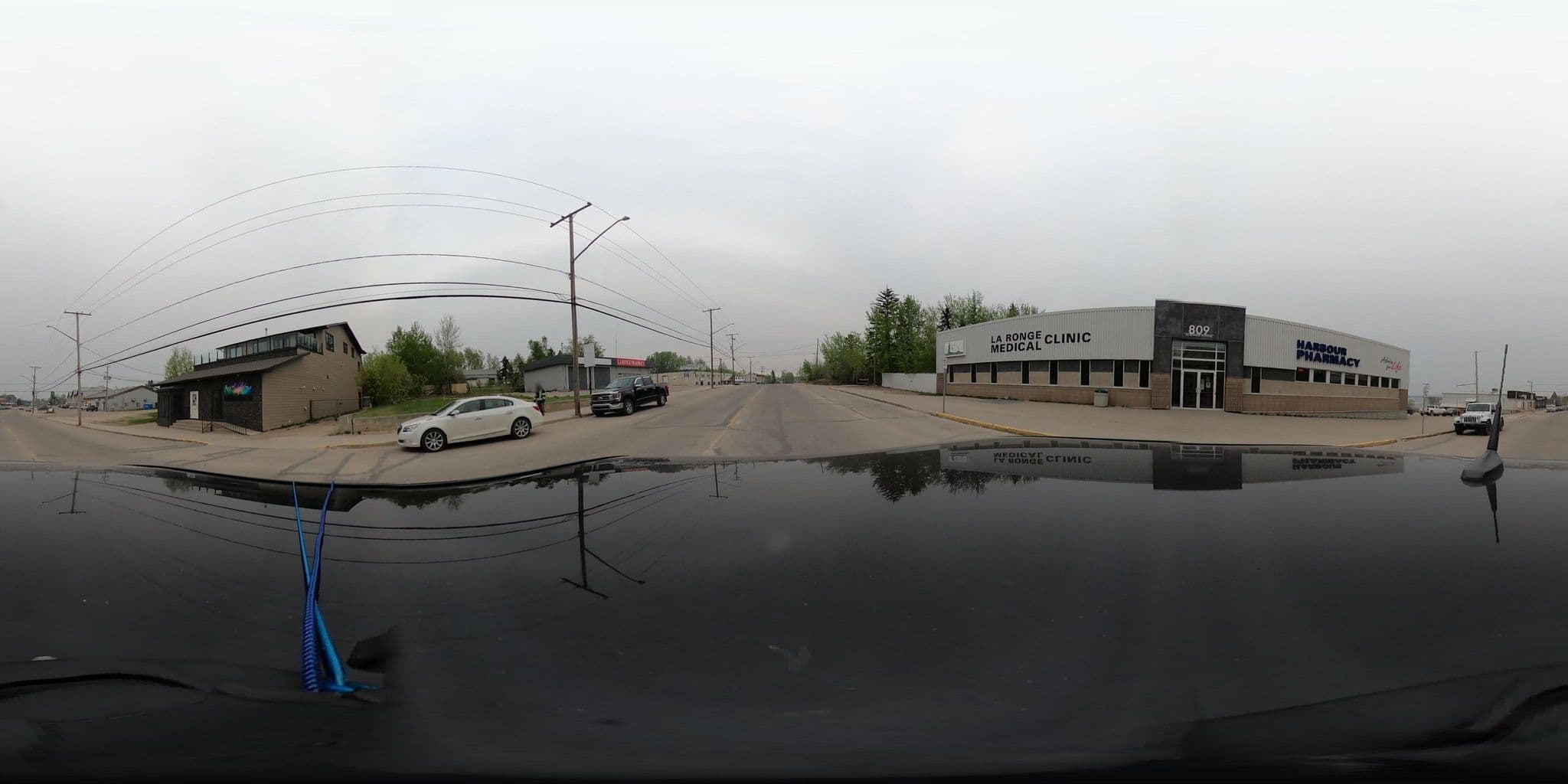 Street view near The Harbour Inn, La Ronge — © boxer123 (CC BY-SA · Mapillary)