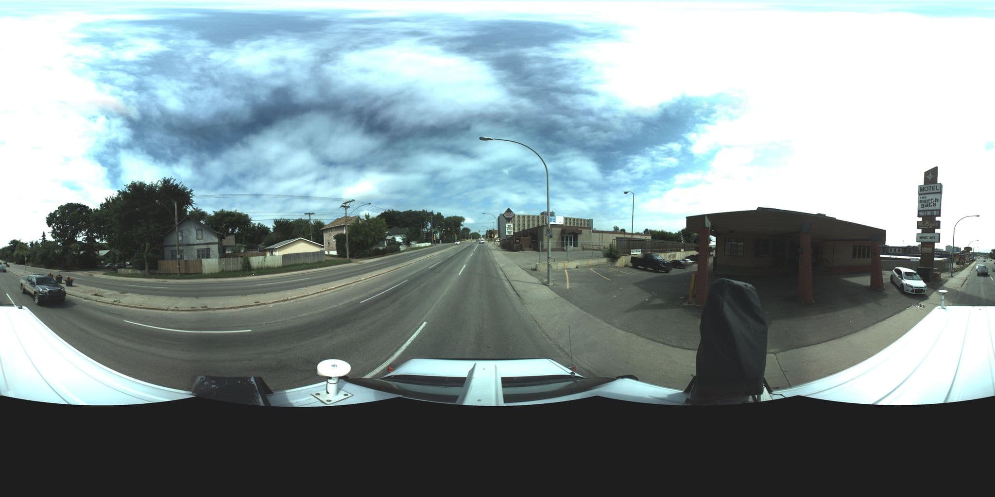 Street view near Northgate Motor Inn, Saskatoon — © sbailey (CC BY-SA · Mapillary)