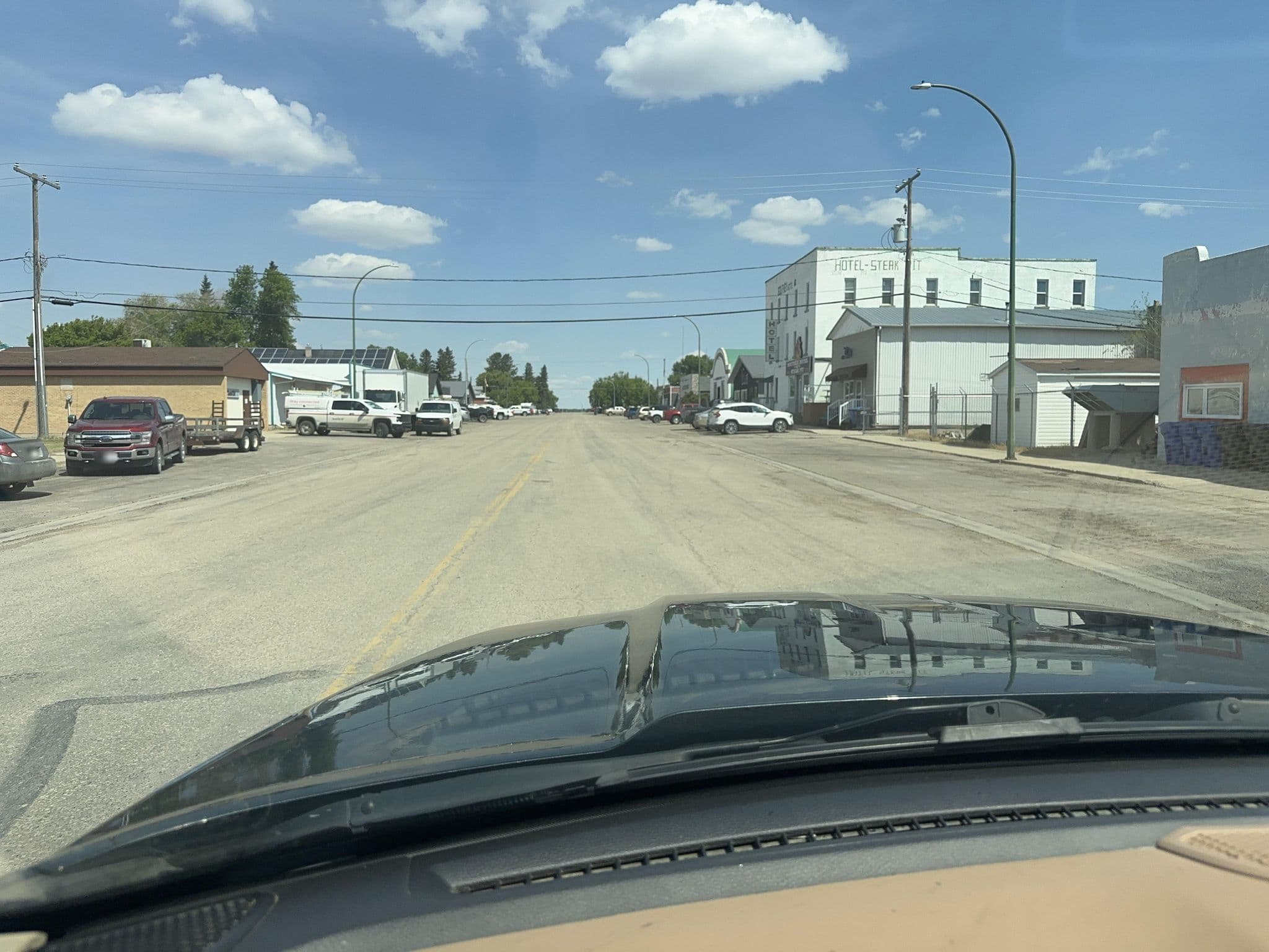 Street view near Southey Hotel & Steak Pit, Regina Beach — © Jigar7722 (CC BY-SA · Mapillary)