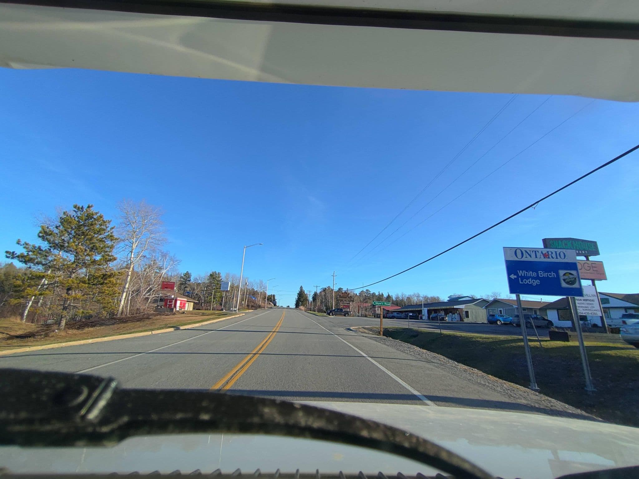Street view near Crystal Harbour Resort Hotel, Kenora — © kibour (CC BY-SA · Mapillary)
