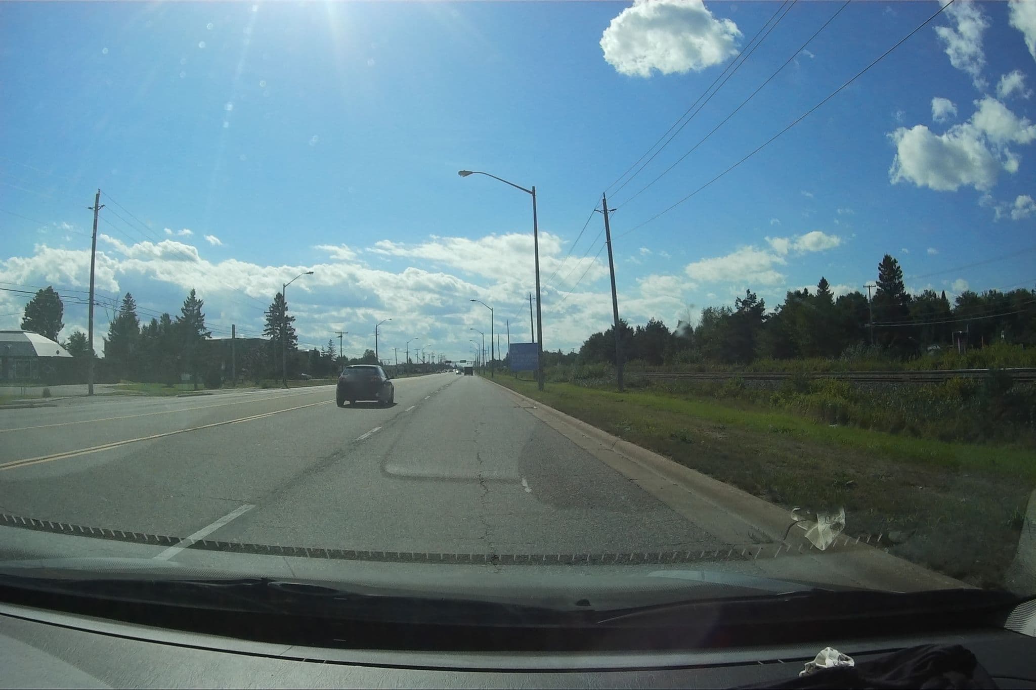 Street view near Travellers Motel, Sault Ste. Marie — © didymops (CC BY-SA · Mapillary)