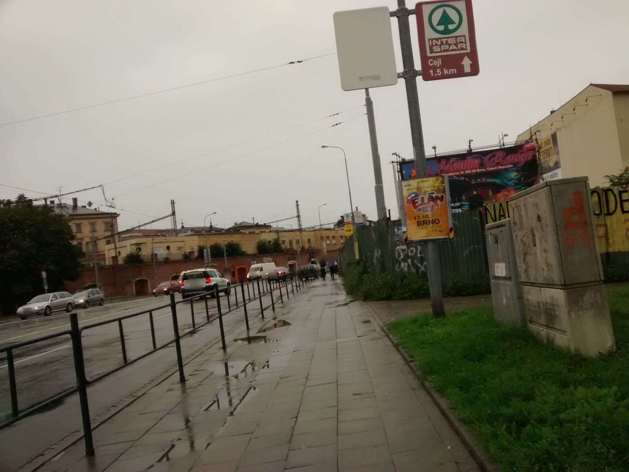 Street view near Clarion Congress Hotel Brno, Brno střed — © likesopenstreetmap (CC BY-SA · Mapillary)