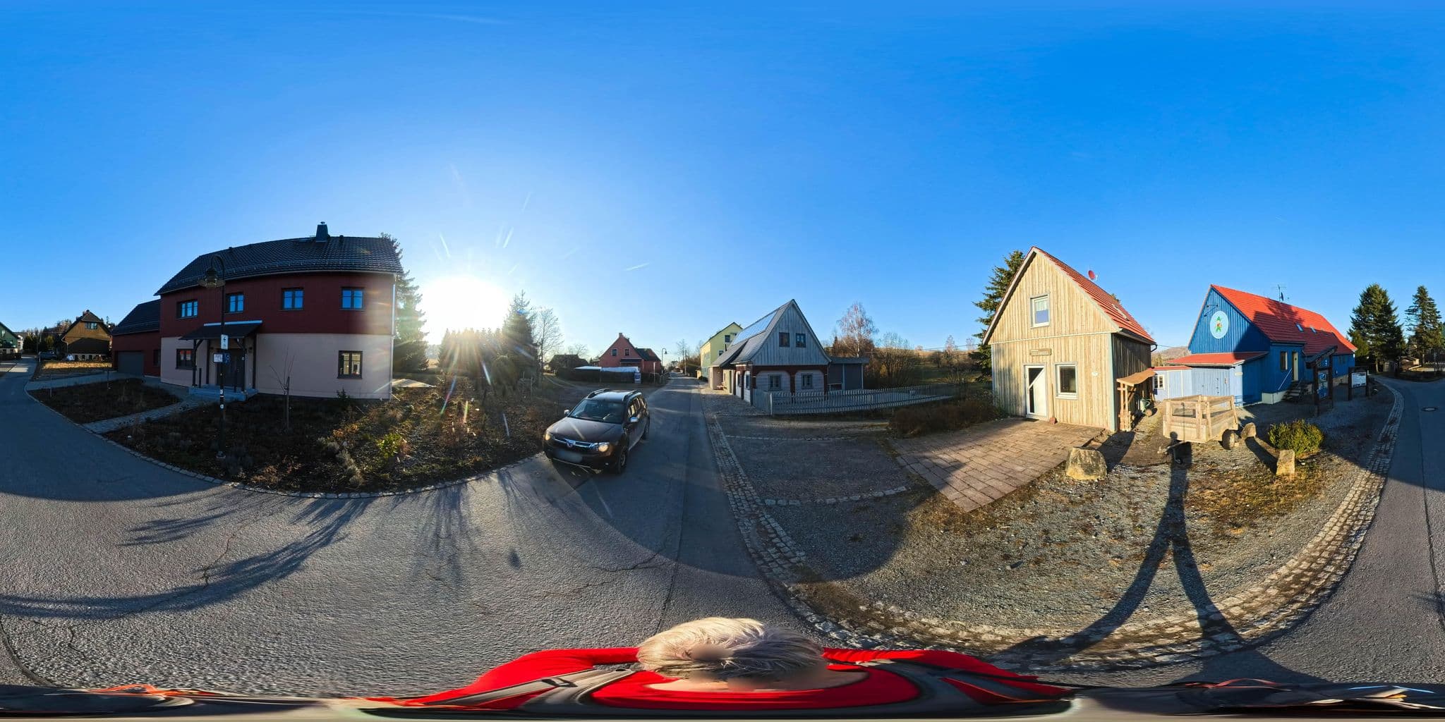 Street view near Ferienhaus Sahnehäubchen, Mikulášovice — © Hol_Ger (CC BY-SA · Mapillary)